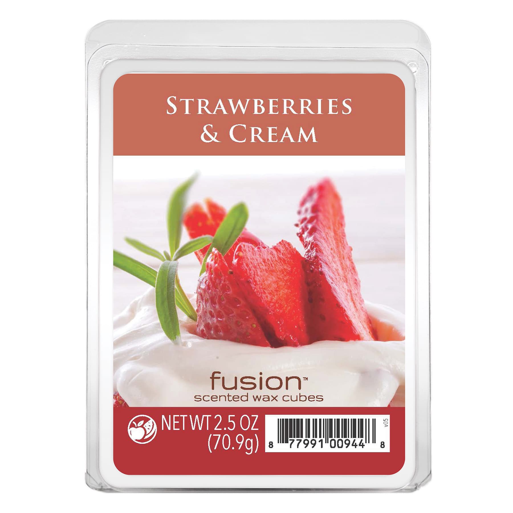 Strawberries & Cream Scented Wax Melts, 2.5oz
