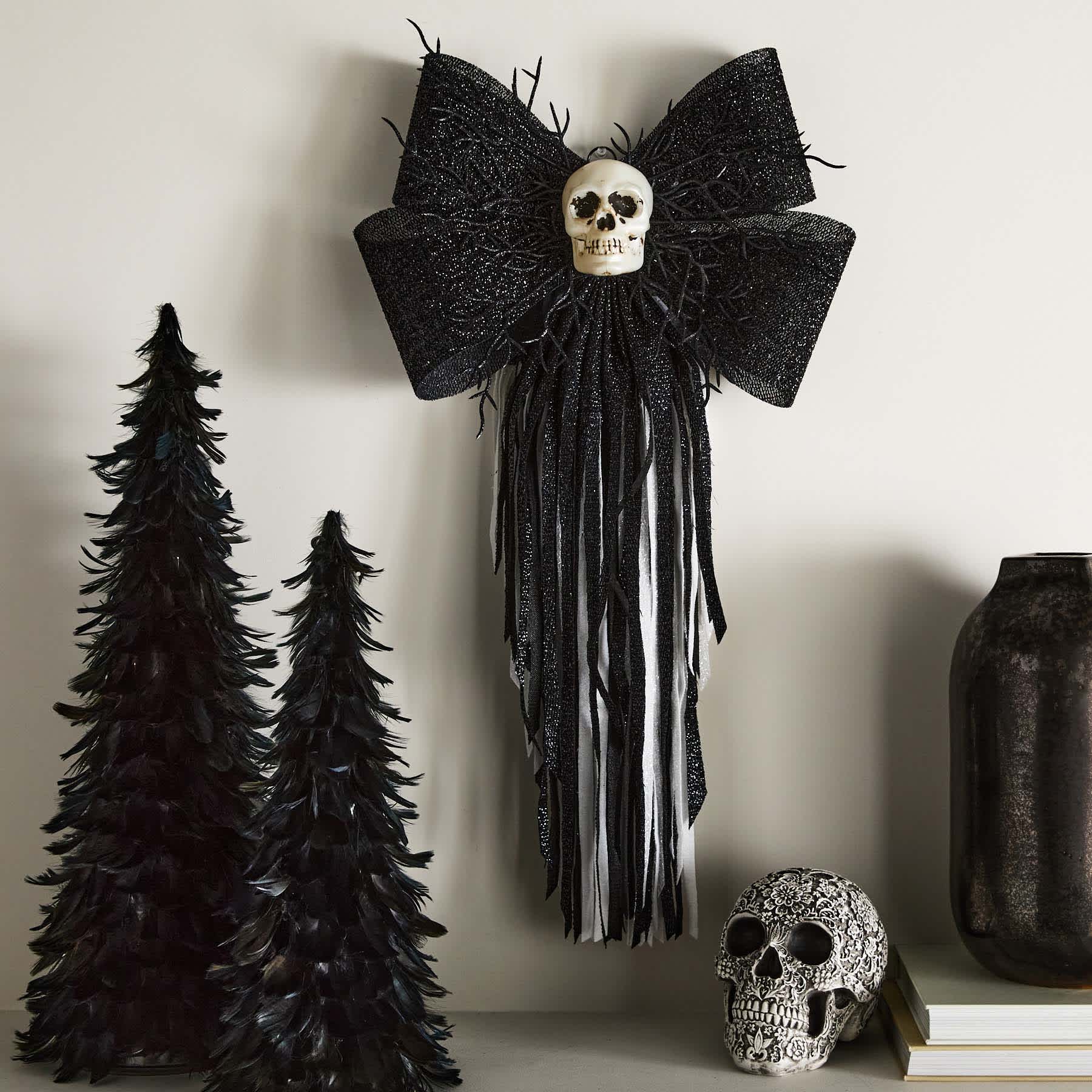Halloween Skeleton Bow, 26"