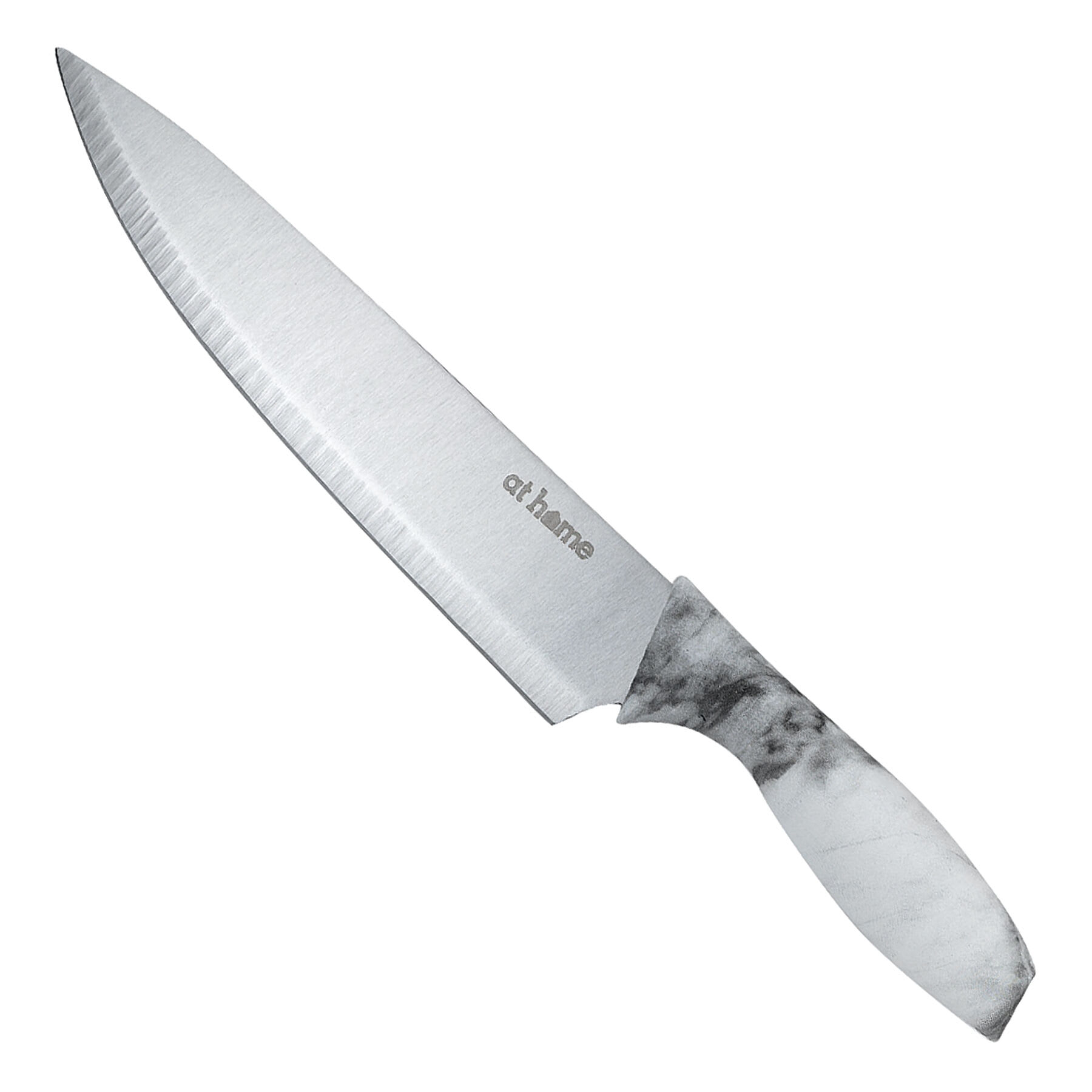 6-Piece Marble Look Handle Knife& Sheath Set