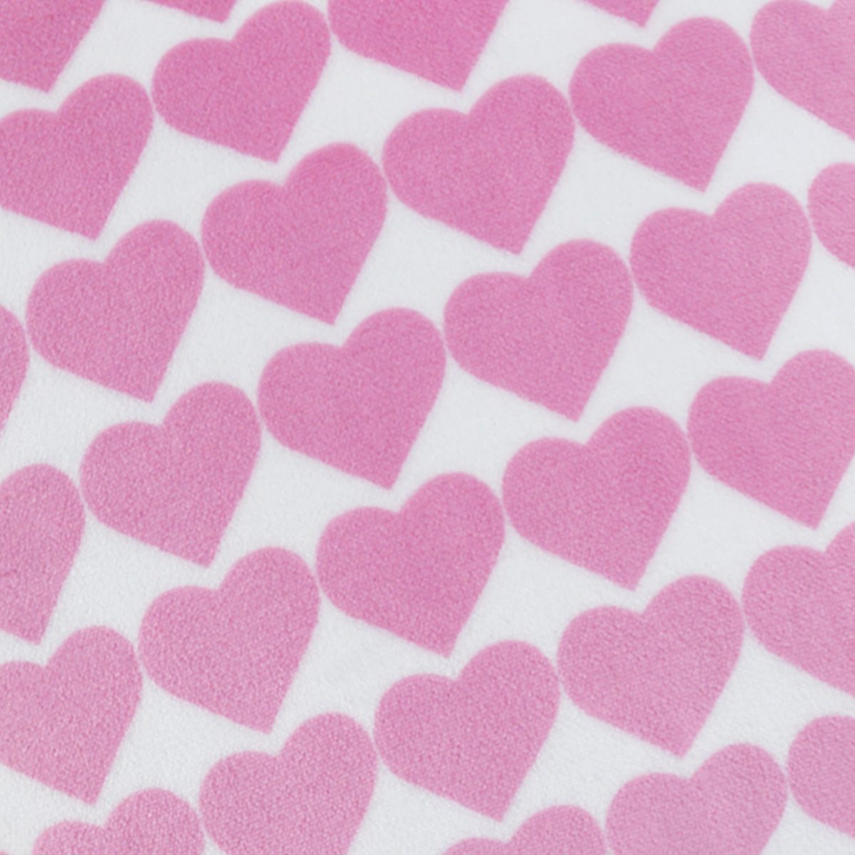 2-Pack Heart Stripe Pink Poly Filled Throw Pillows, 18"