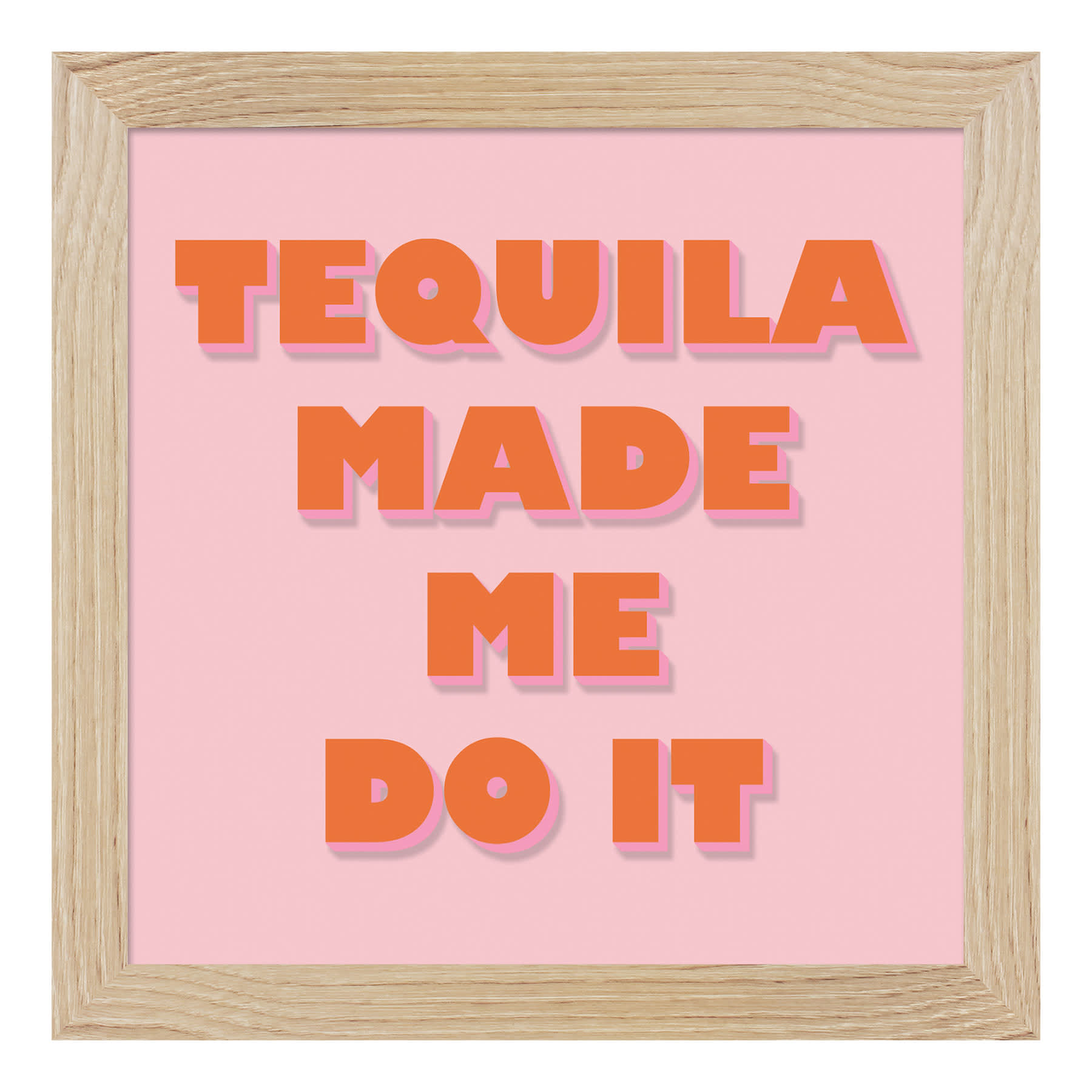 Tequila Framed Art, 6"