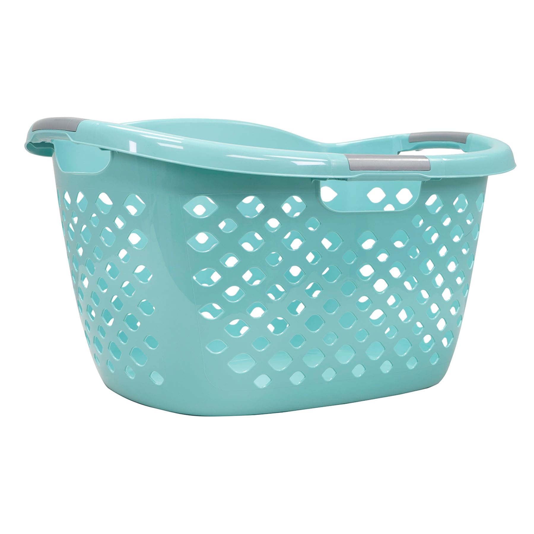 Home Logic Blue Hip Hugger Laundry Basket