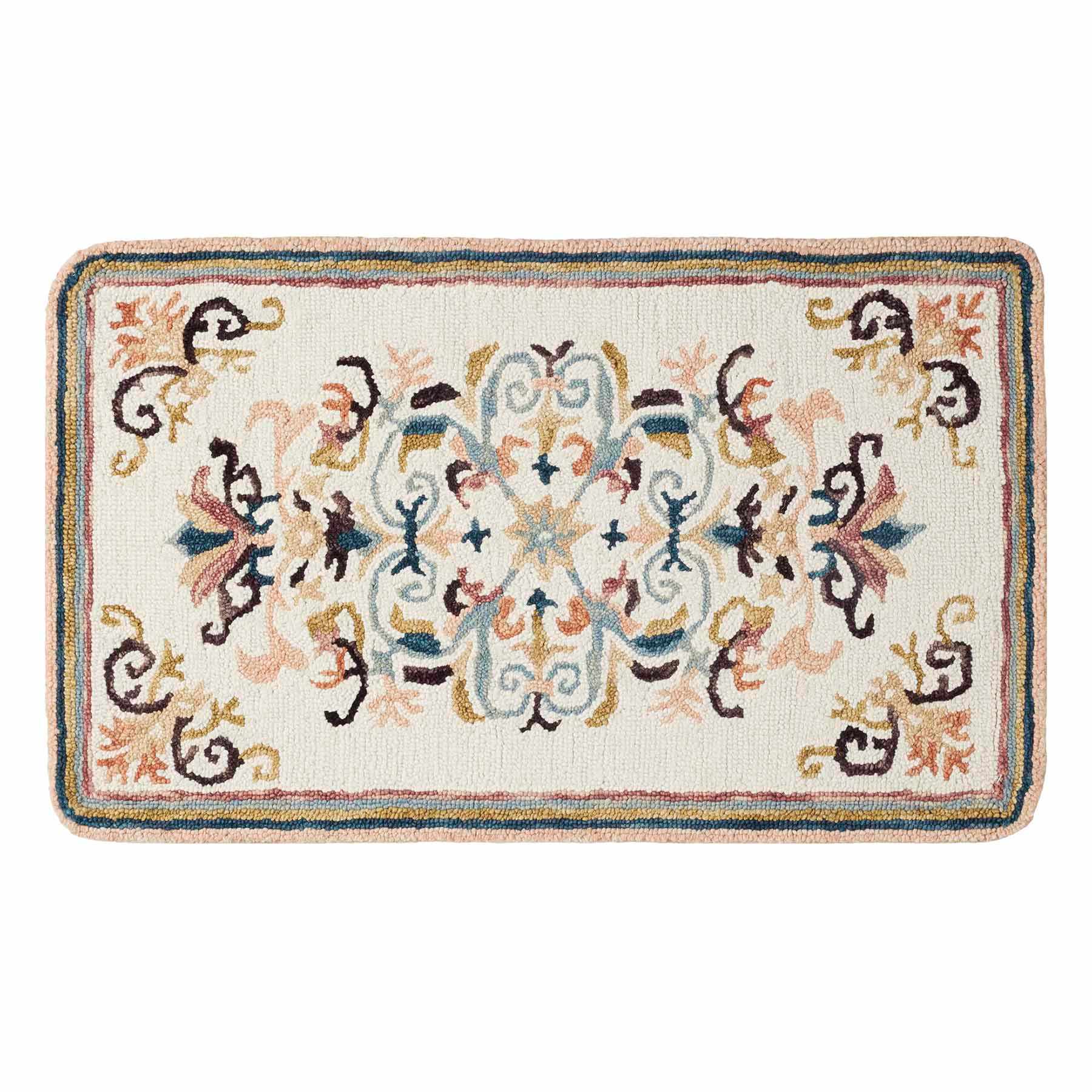 Almas Wool Cream Multi 27X45