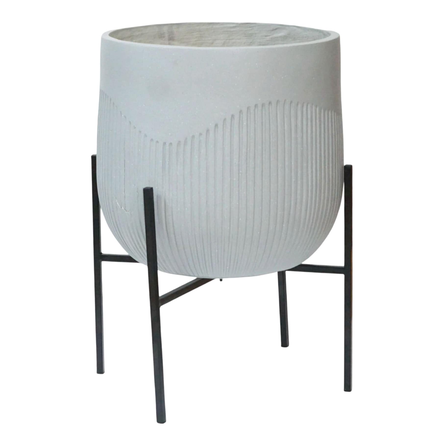 Grey Planter Stand, Small