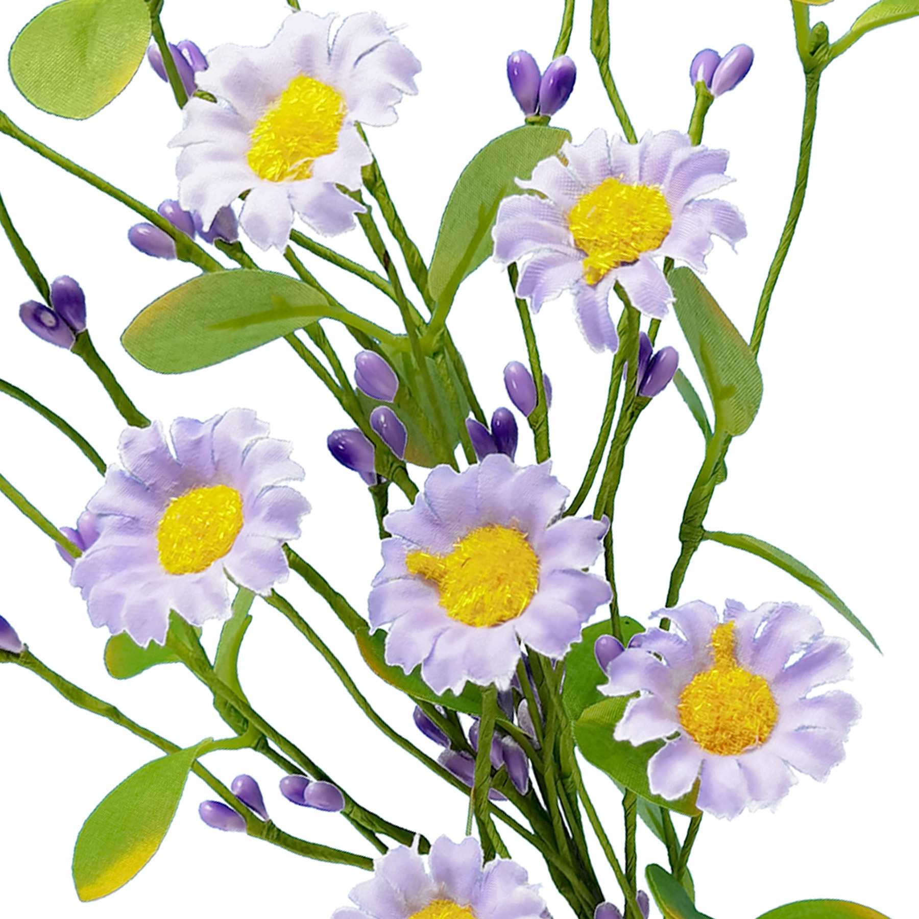 Purple Daisy Floral Pick, 12"