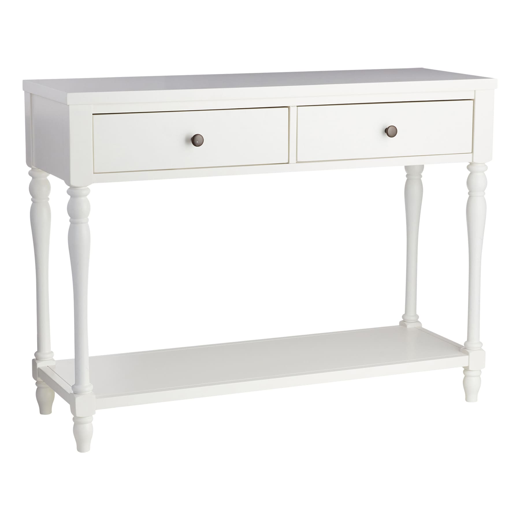 Providence Sutton Wooden Console Table, White