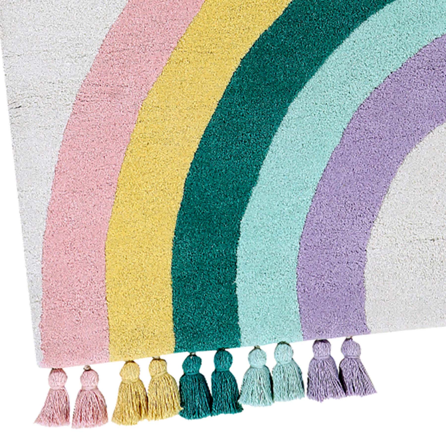 Tiny Dreamers Rainbow Accent Rug, 2x4