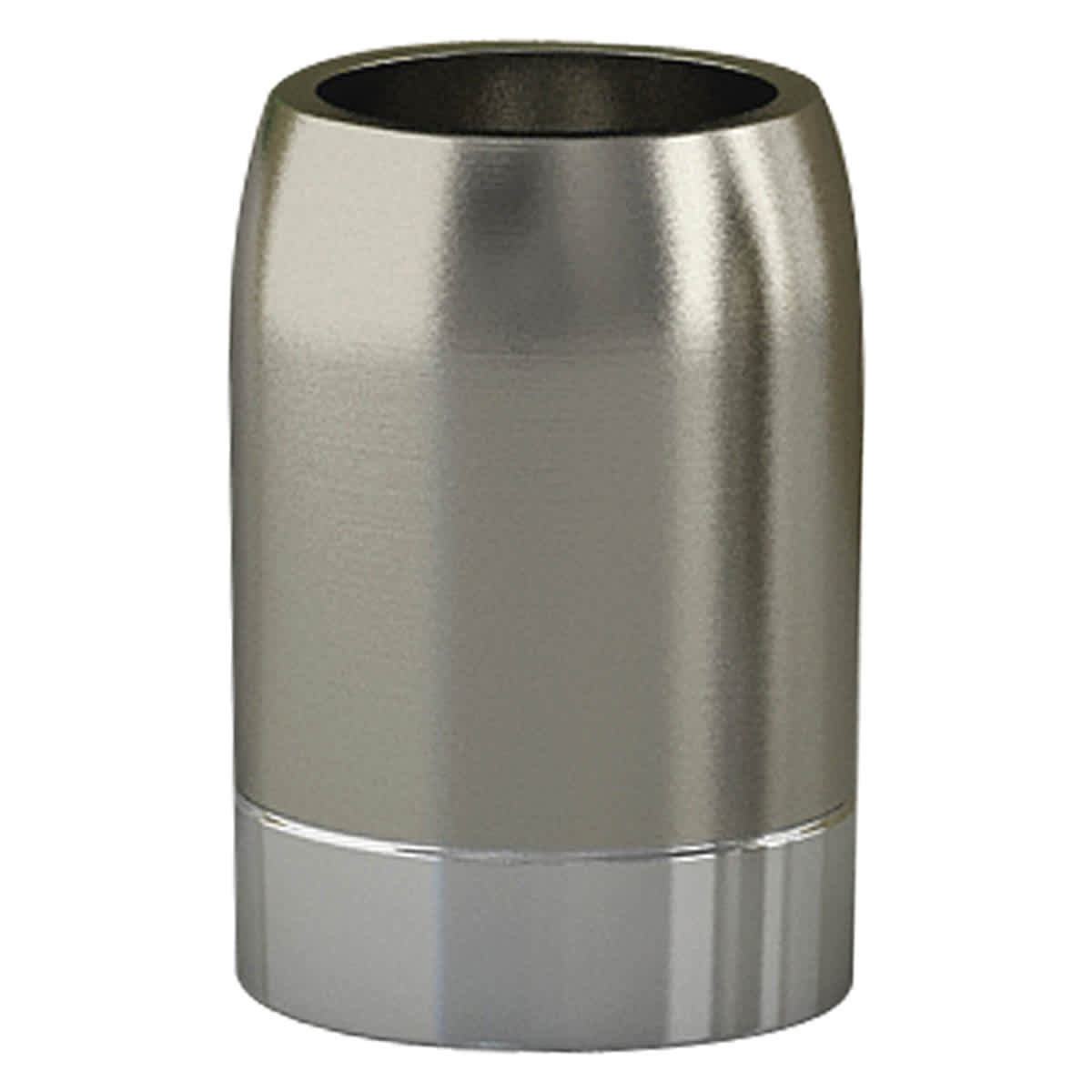 Providence Esme Silver Matte & Shiny Steel Tumbler, 5"