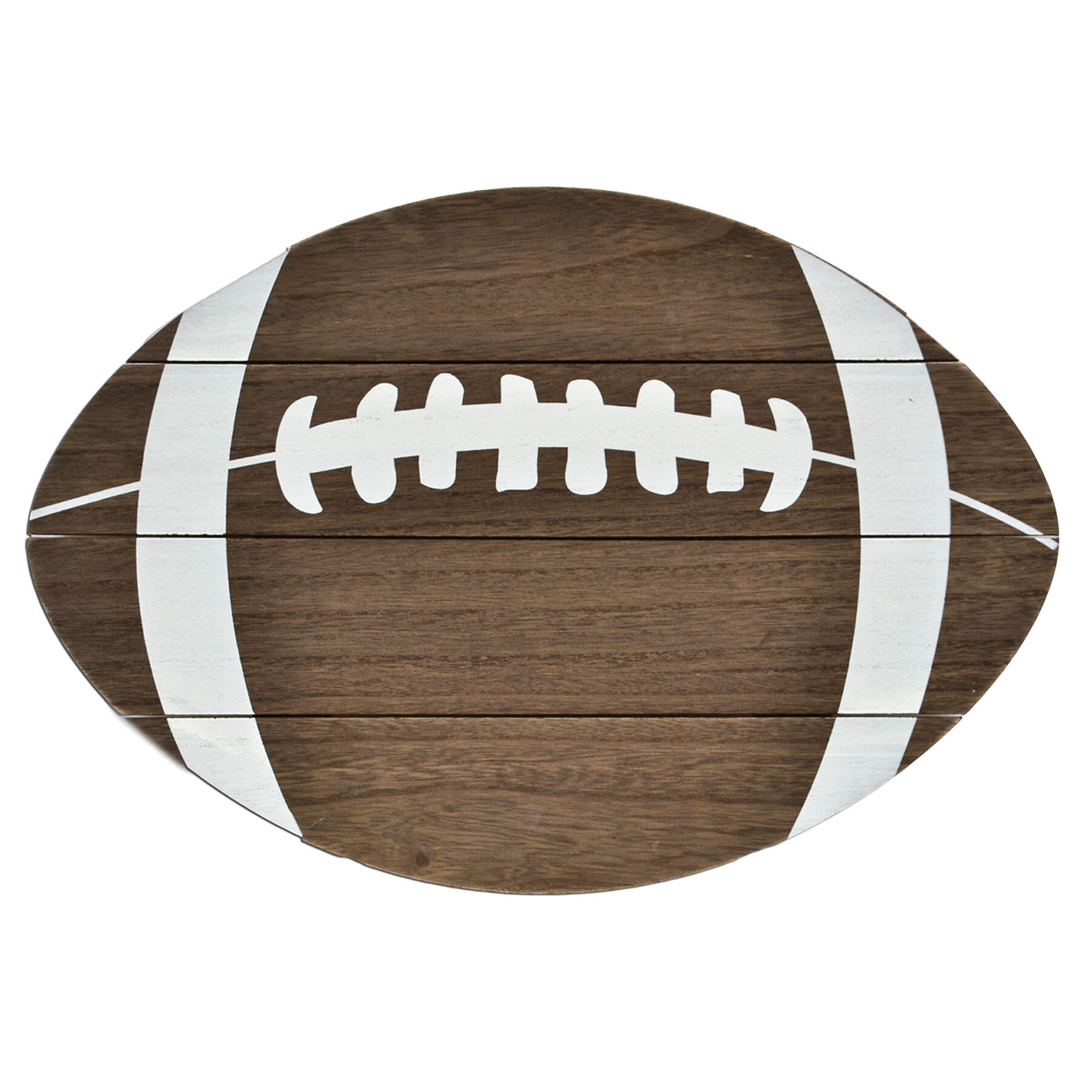 Football Wooden Wall Decor, 16x11