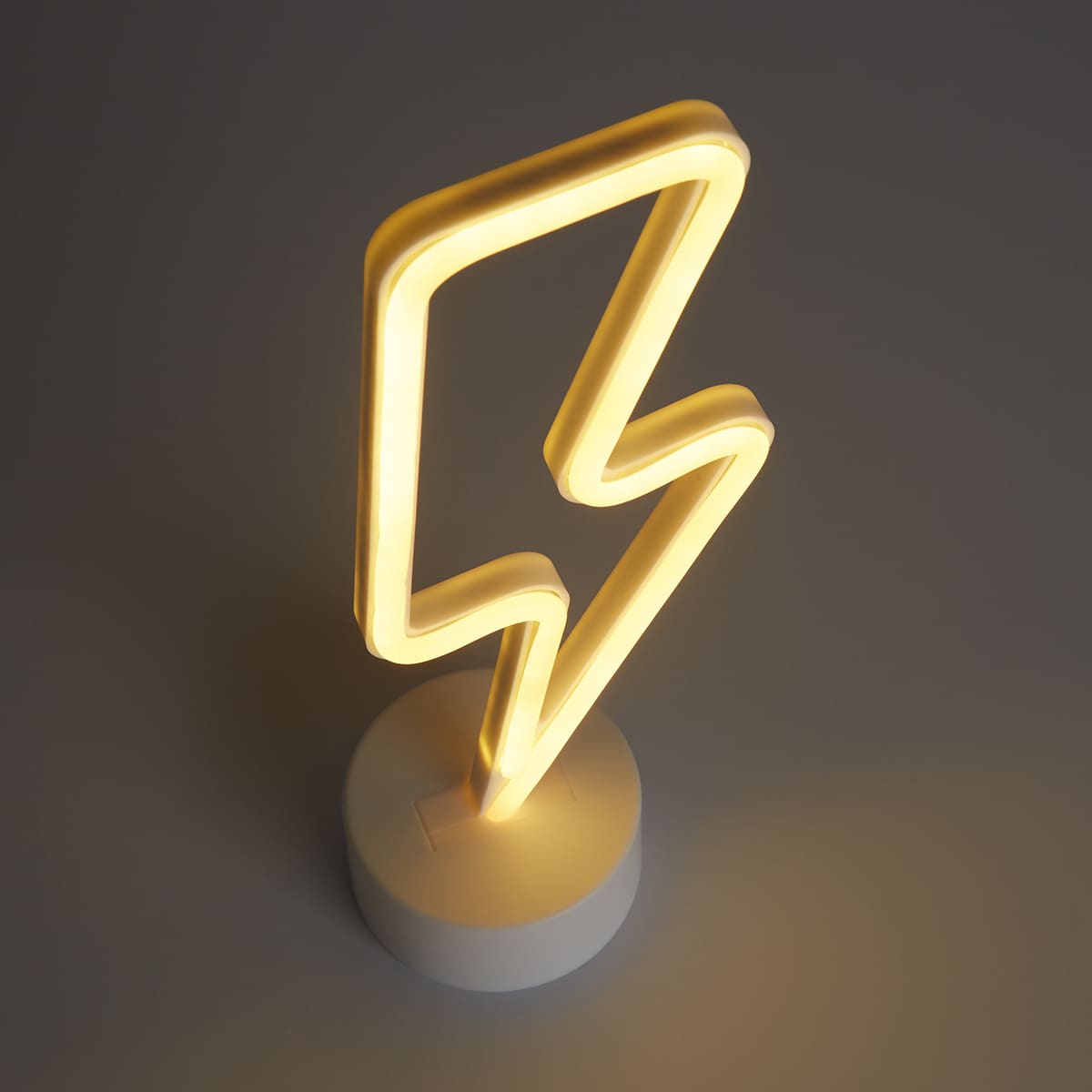 White Lightning Bold Neon Light Stand, 11"