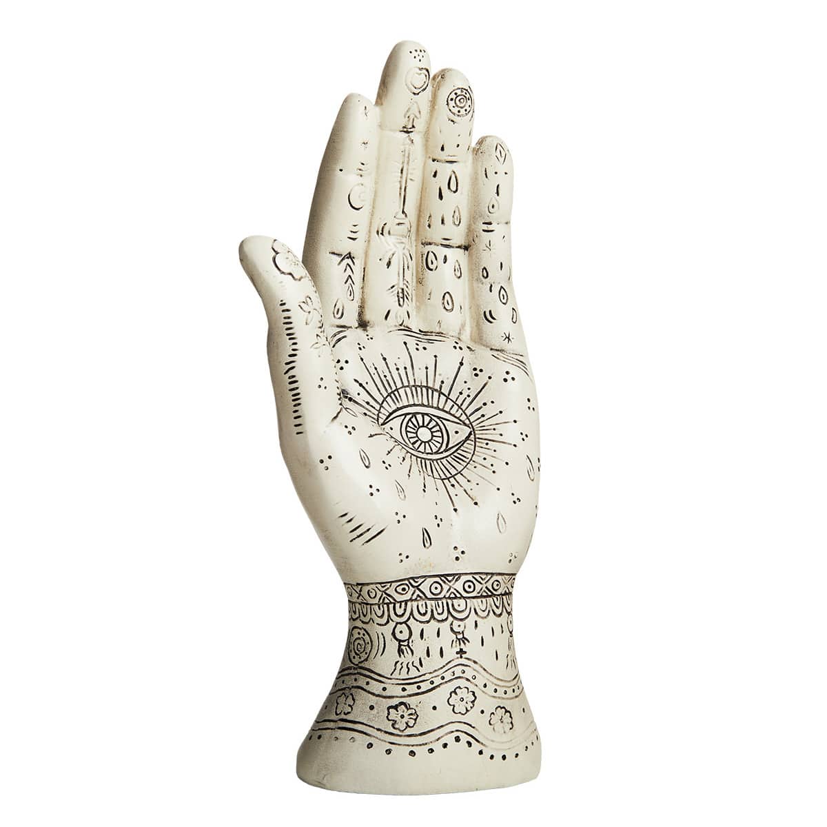 Spellbound Palmistry Hand Halloween Table Decor, 10"