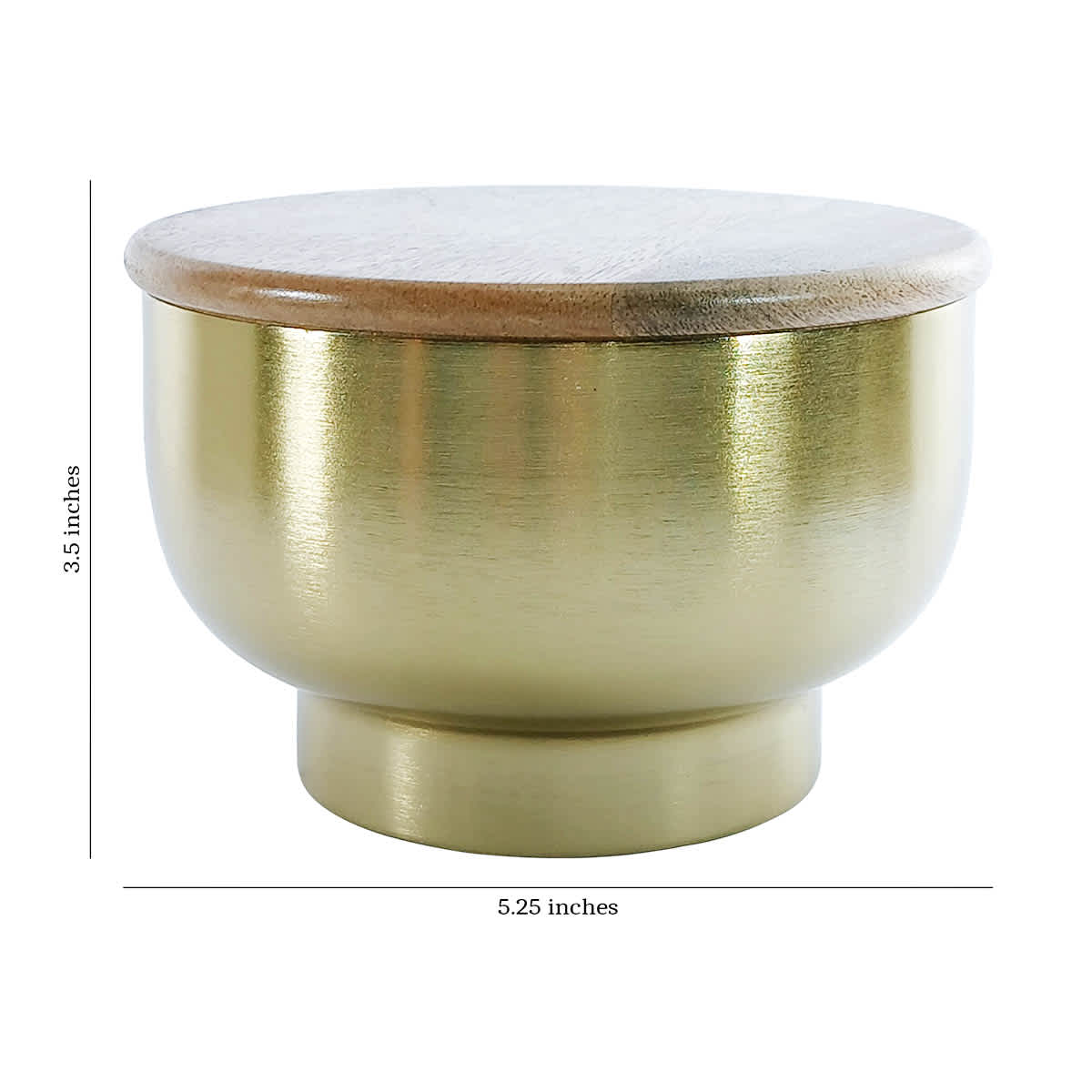 Blue Cypress & Oud Scented Gold Jar Candle, 20oz