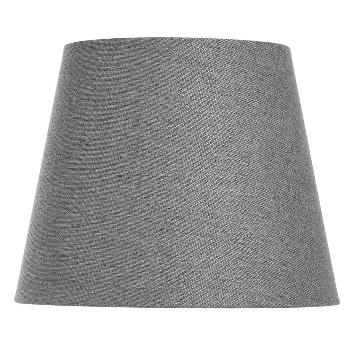 Charcoal Grey Small Table Lamp Shade, 10x7x8