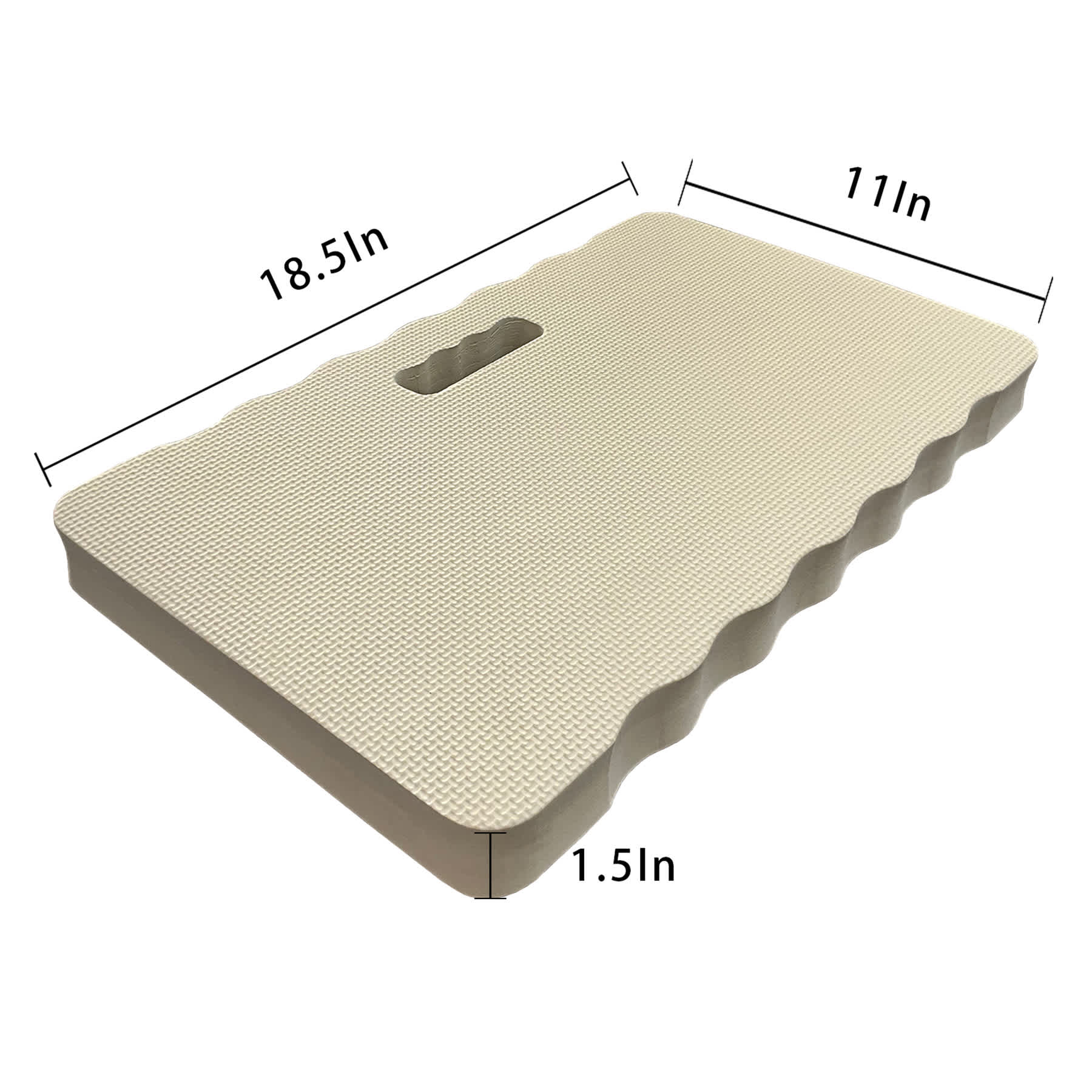 Honeybloom Garden Kneeler, Grey