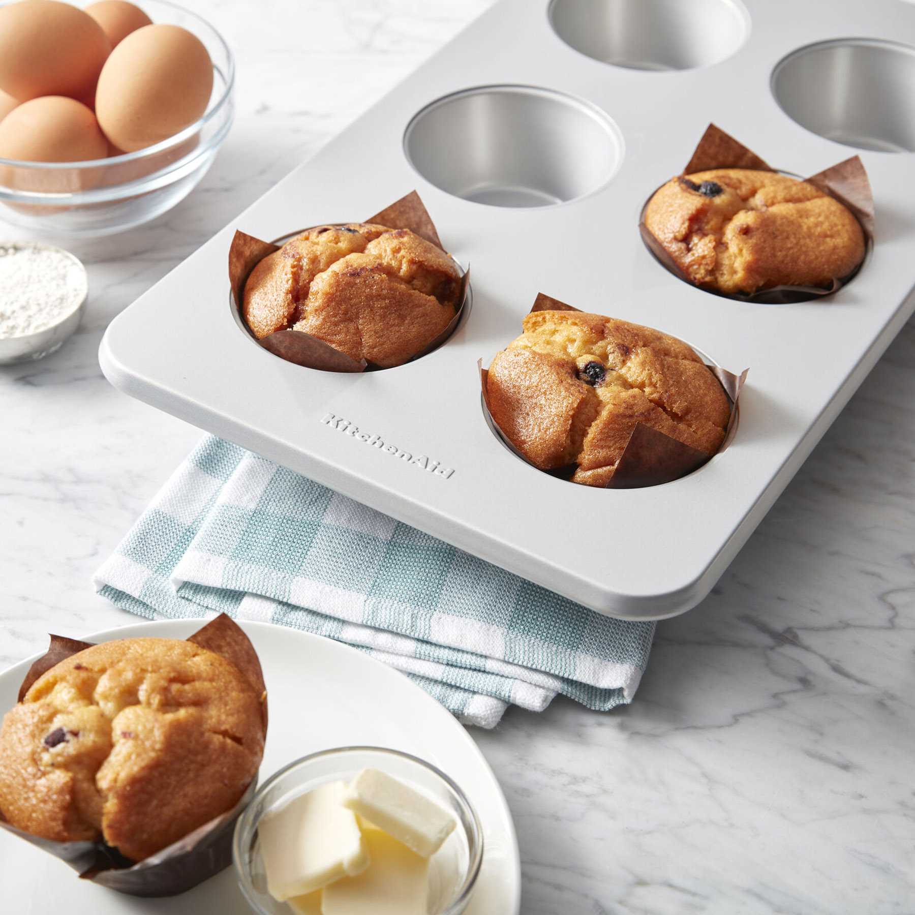 KitchenAid 6-Cup Non-Stick Mega Muffin Pan