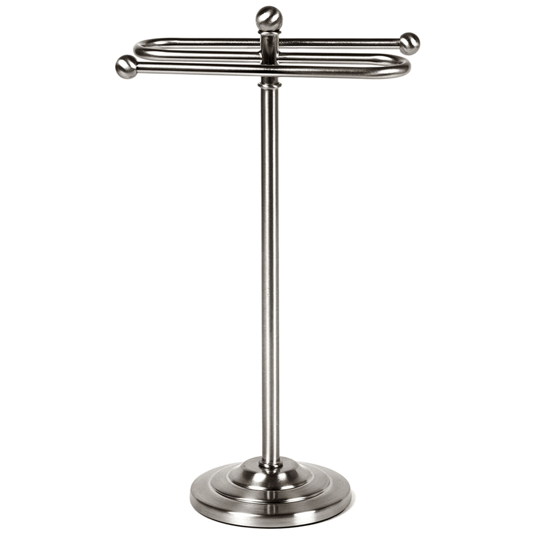 Metallic Toilet Paper Stand, 13"