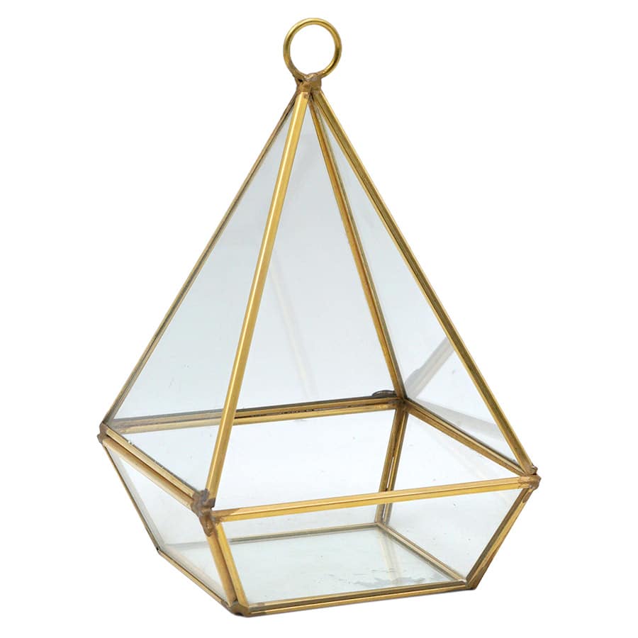 Providence Glass Terrarium Box, 7.5"