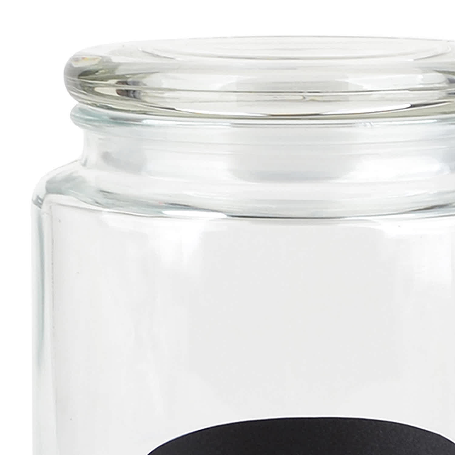 Glass Canister with Chalk Label, 68oz