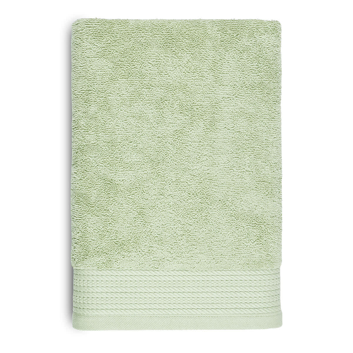 Honeybloom Plush Performance Solid Sage Bath Towel, 30x54