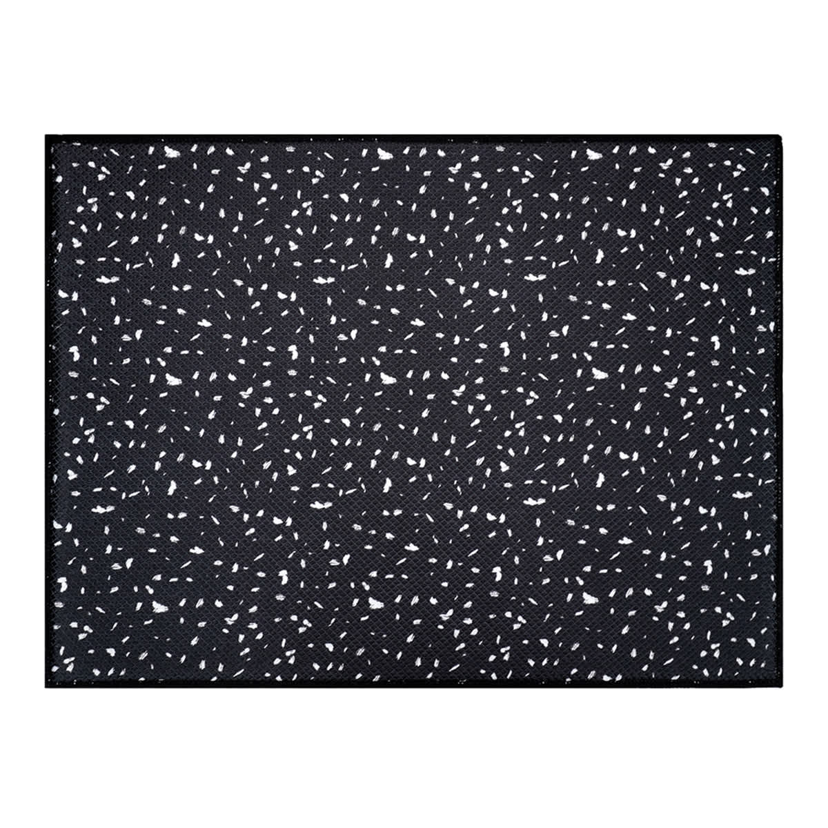 Black Dots Print Drying Mat