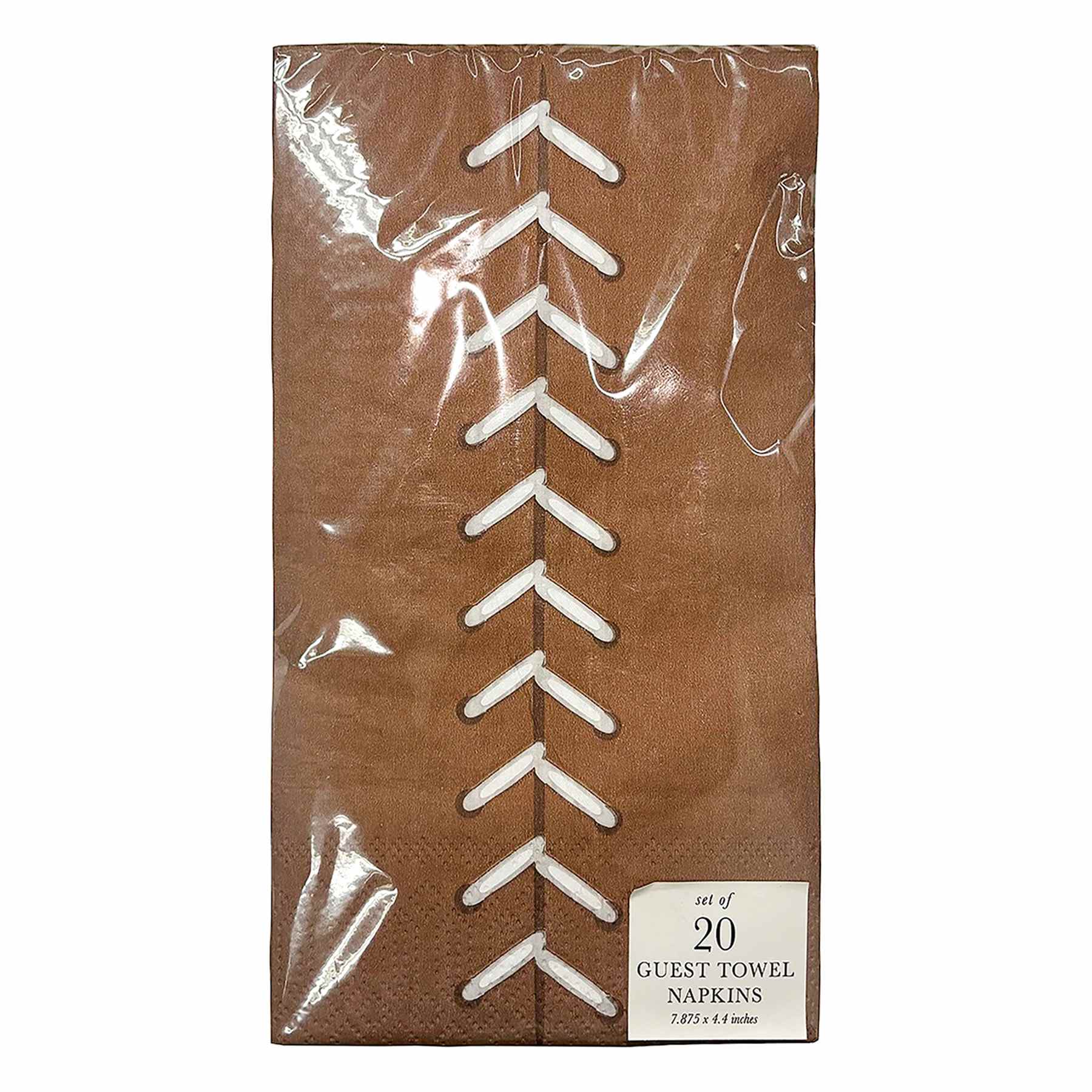 20-Count Football Guest Napkins