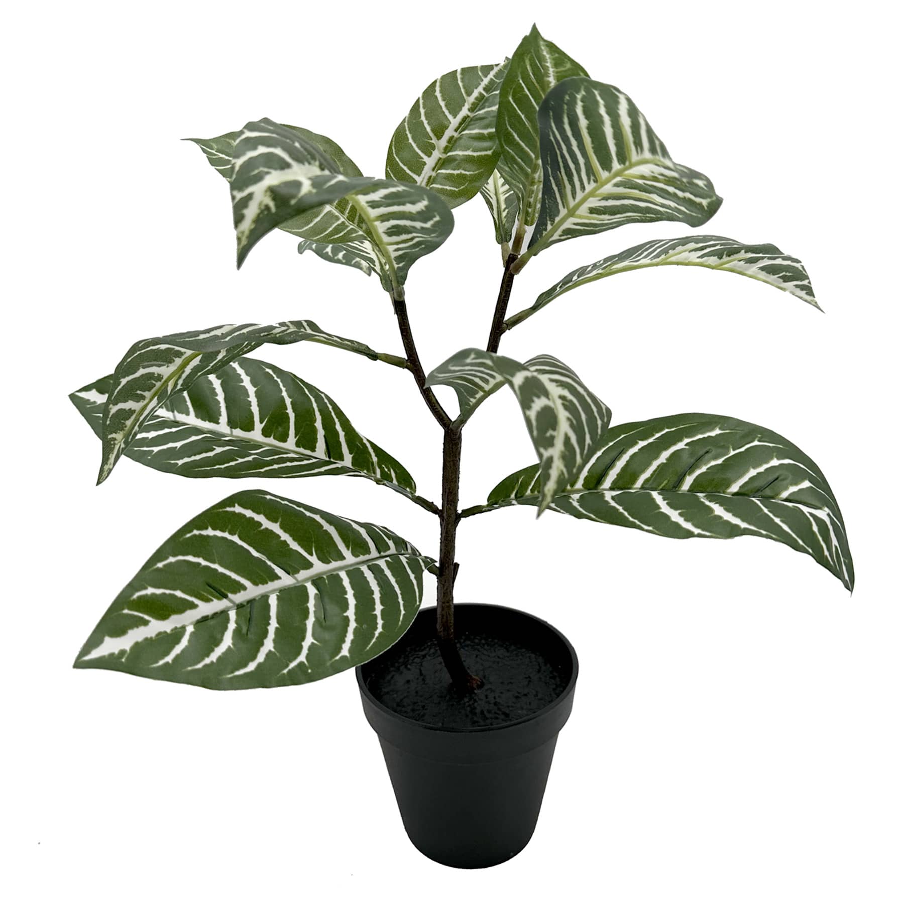 Outdoor-Rated Mosaic Zebra Arrangement, 10"