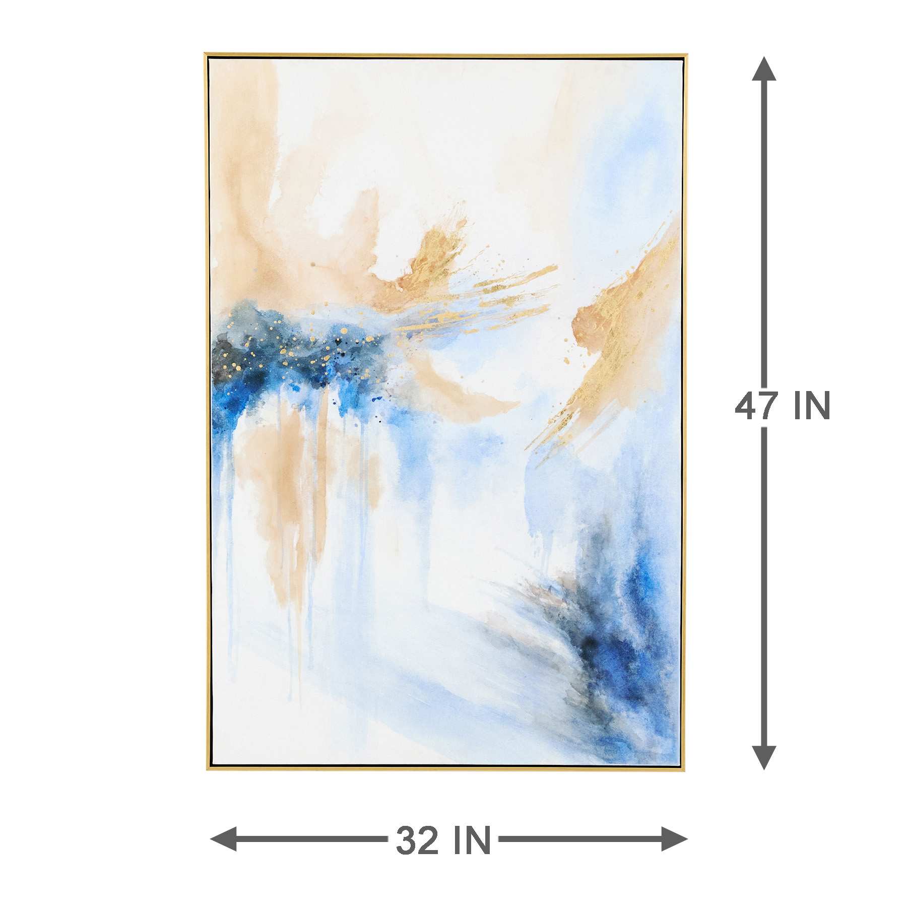 Providence Framed Abstract Canvas Wall Art, 32x47