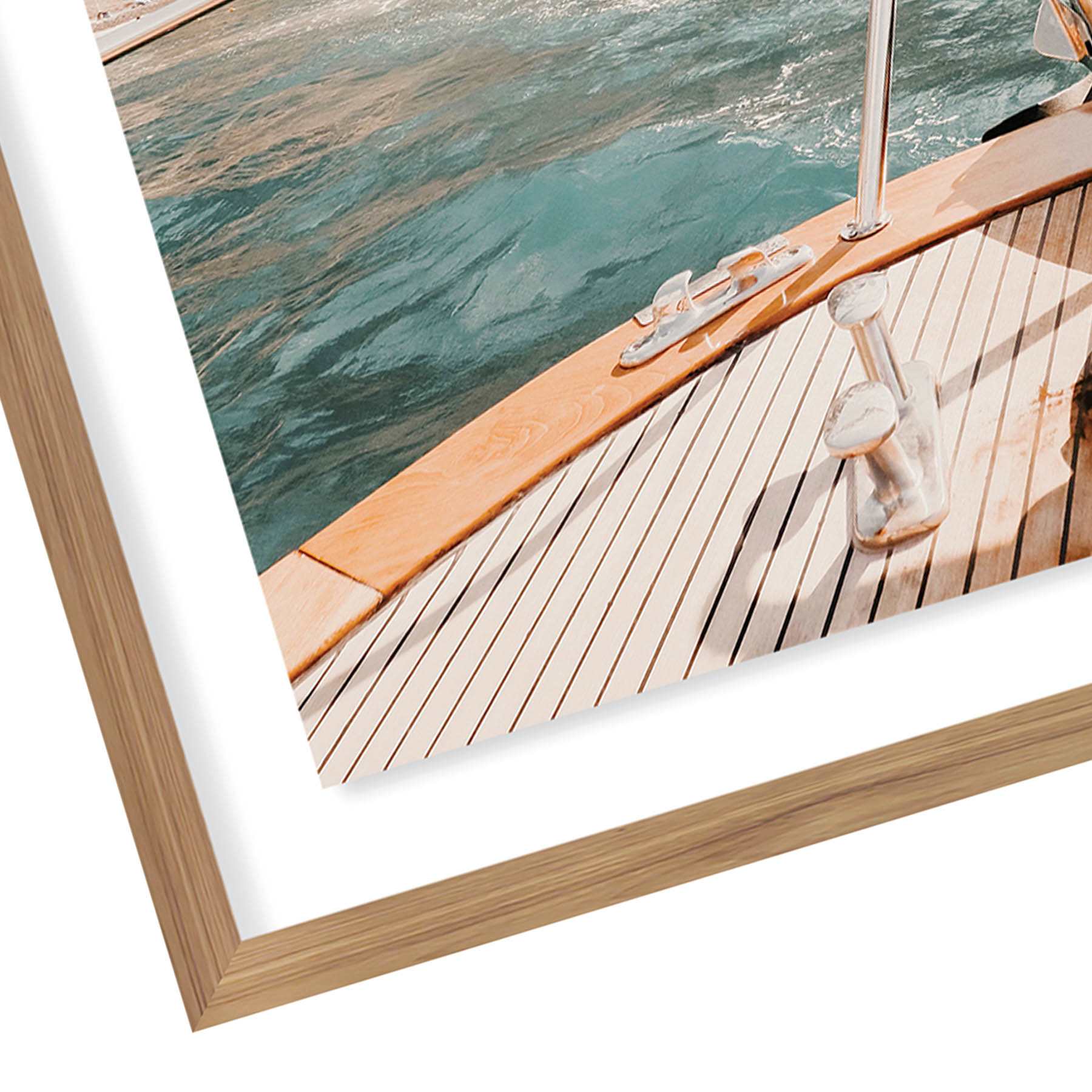 Glass Framed Photography Print Wall Art, 19x25