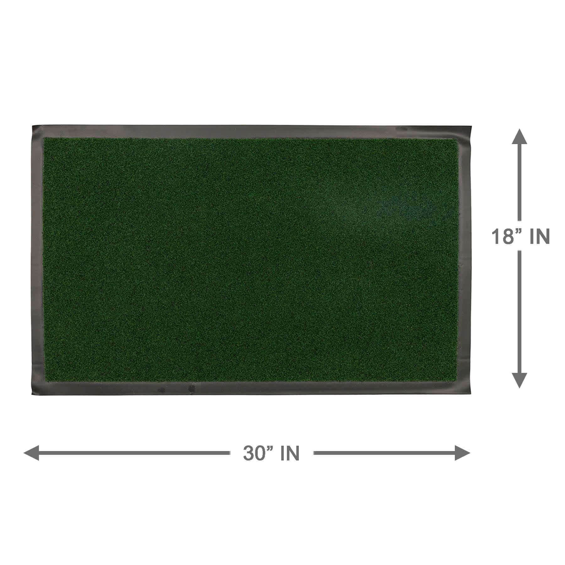 Green Grizzly Grass Walk-Off Mat, 18x30
