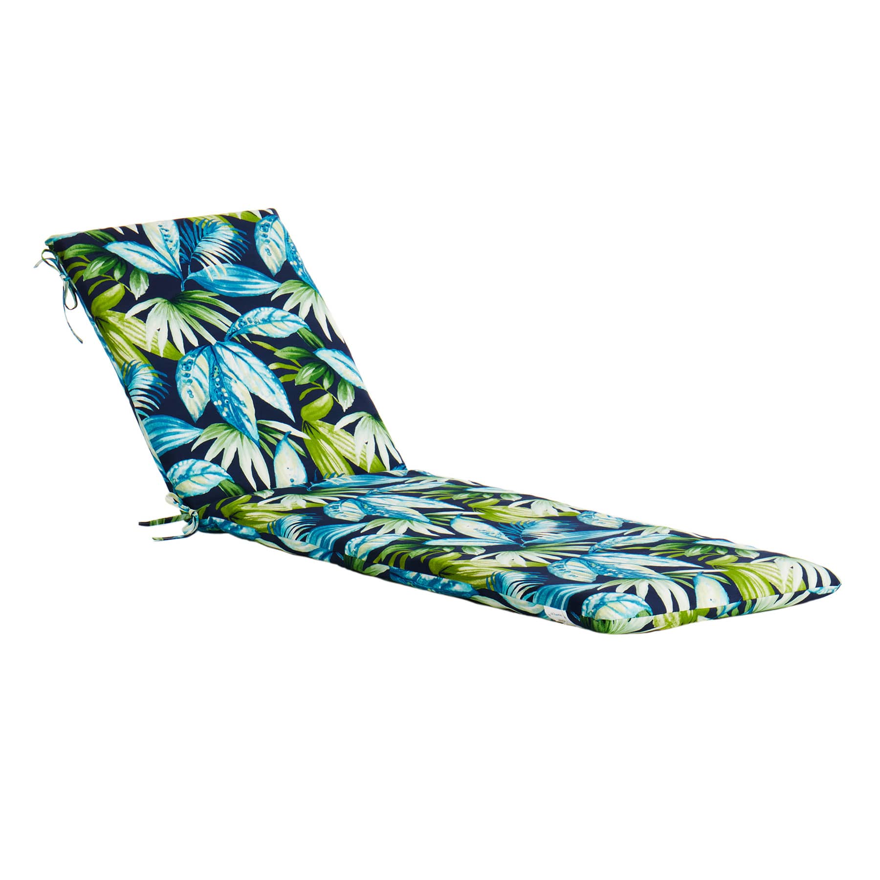 Seneca Navy Blue Outdoor Chaise Lounge Cushion
