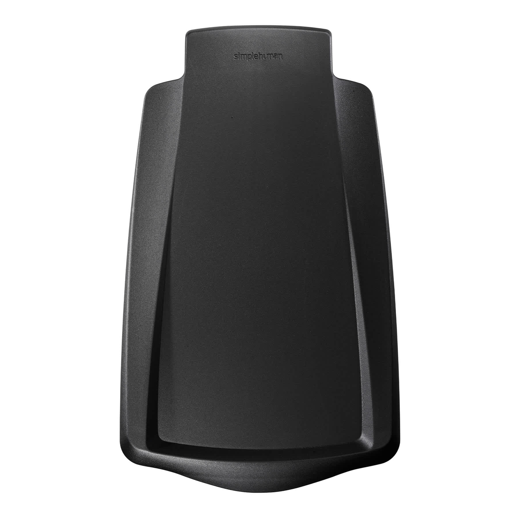 SimpleHuman Profile Bathroom Black Step Trash Can, 10l (2.6gal)