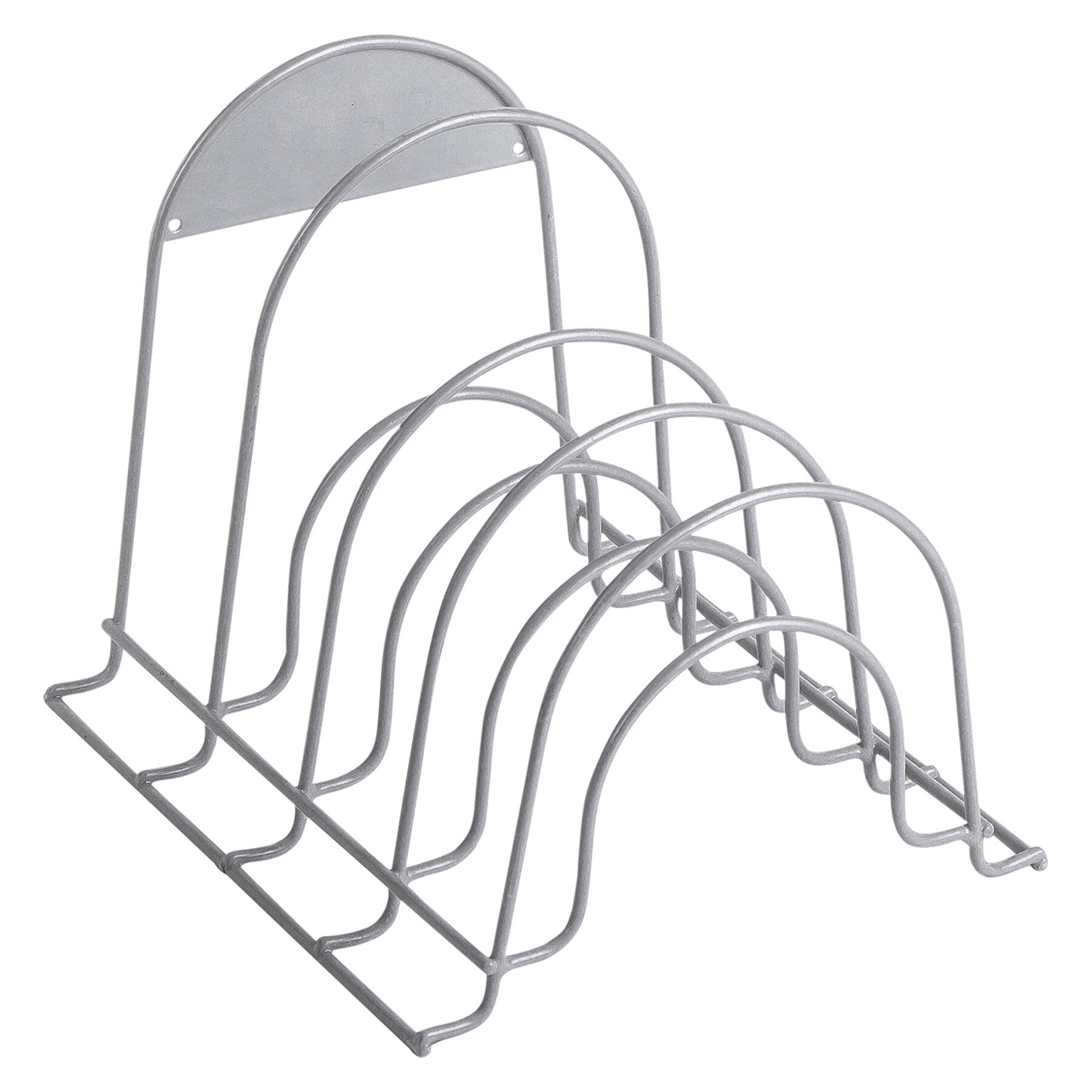 5-Tier Grey Pan Organizer