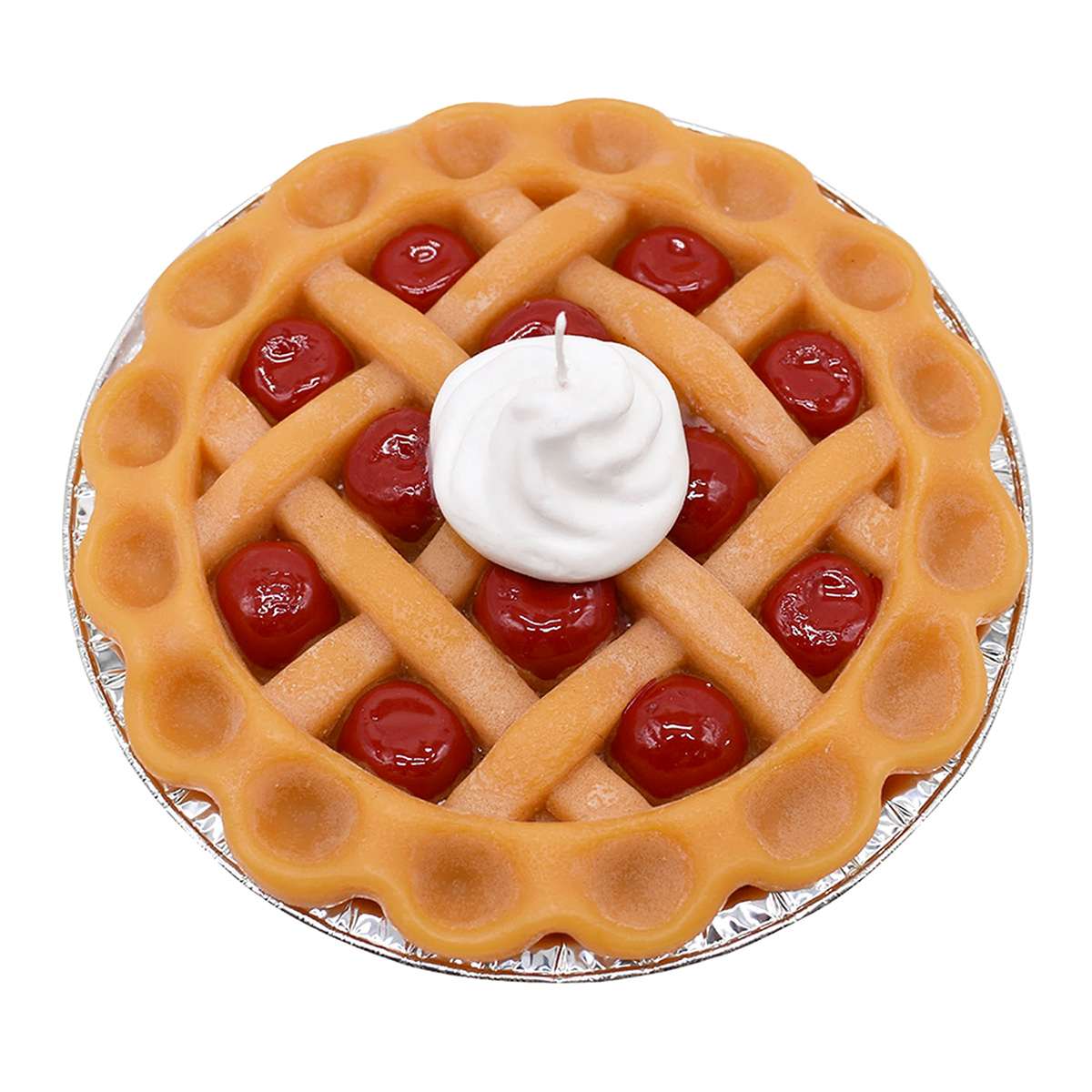 Cherry Pie Shaped Novelty Candle
