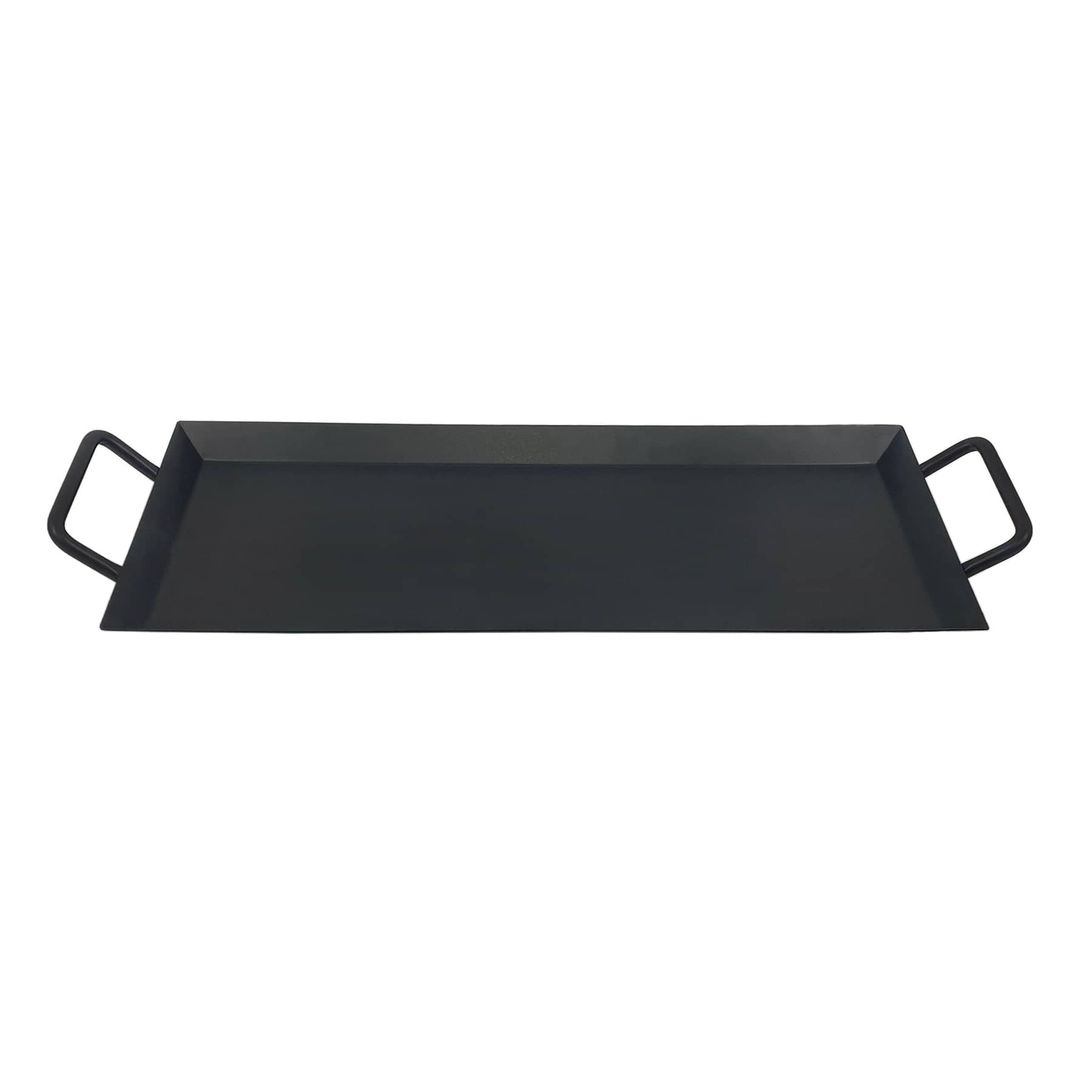 Black Iron Serving Tray with Handles