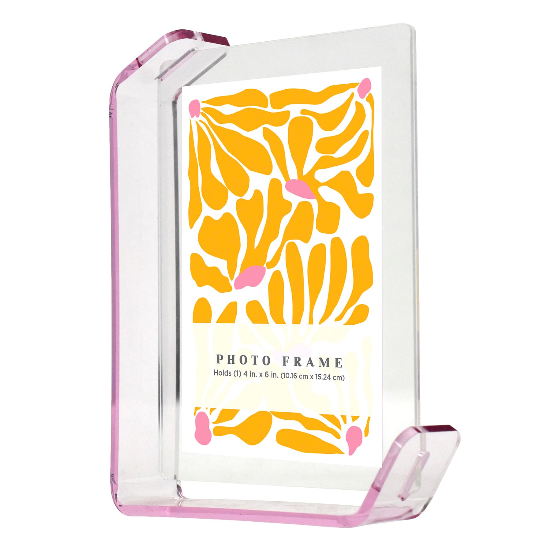 Clear Acrylic Tabletop Frame, 4x6