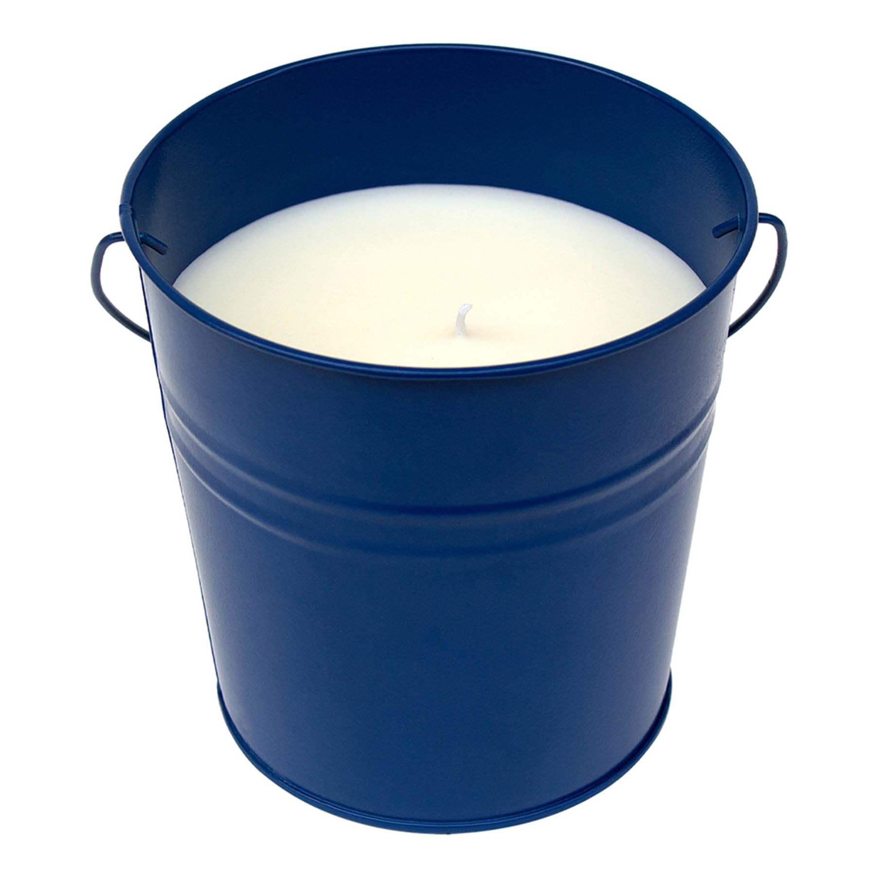 Royal Blue Bucket Citronella Candle, 12oz