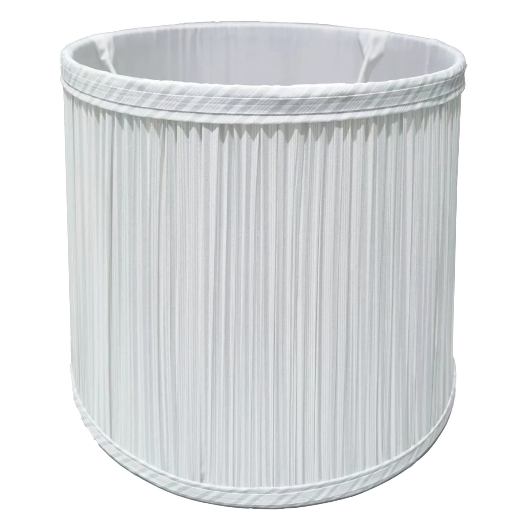 Providence Blue Striped Pleated Small Table Lamp Shade, 11x11x9