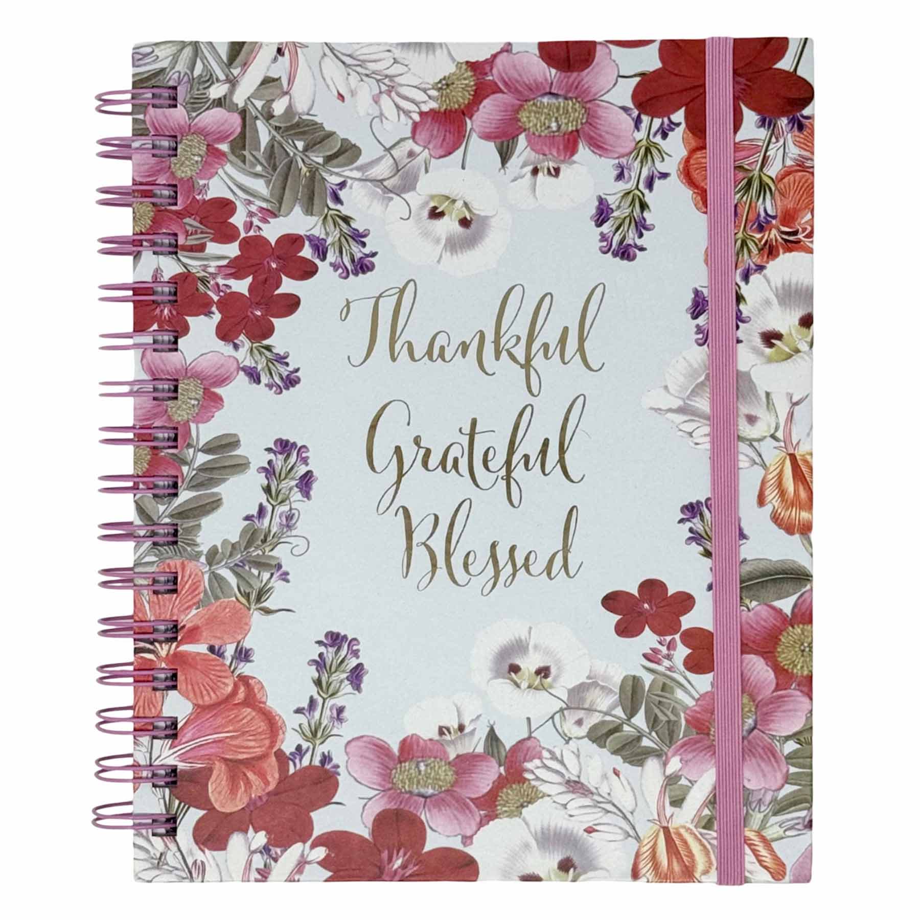 Chunky Spiral - Thankful Grateful Blessed