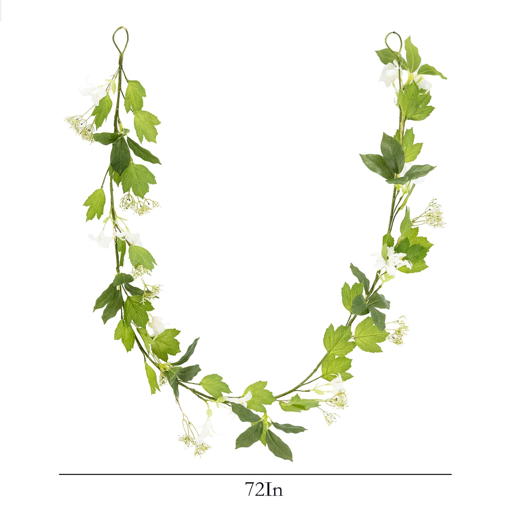 Mixed Floral Garland, 72"