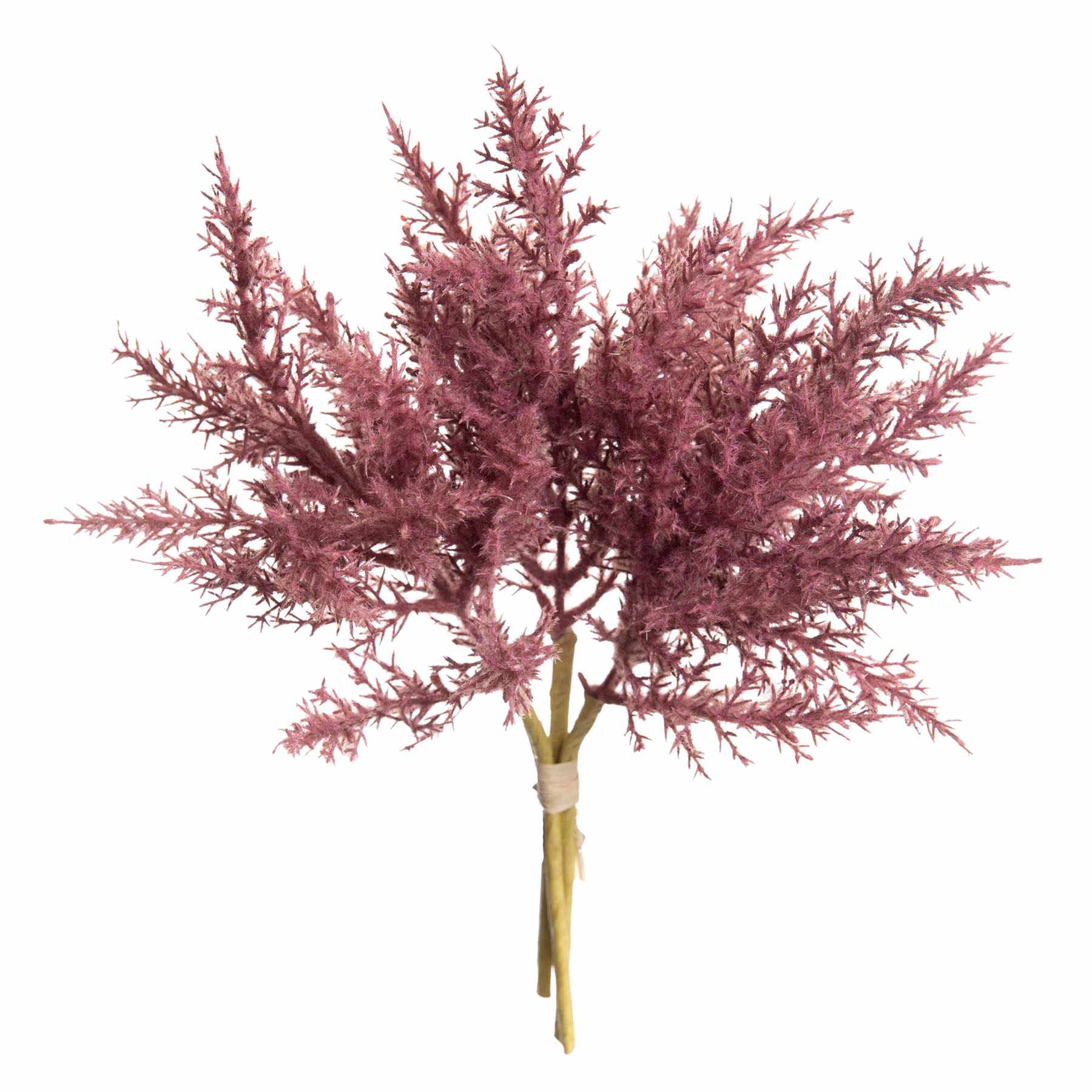 Dark Pink Pampas Grass Bundle, 14"