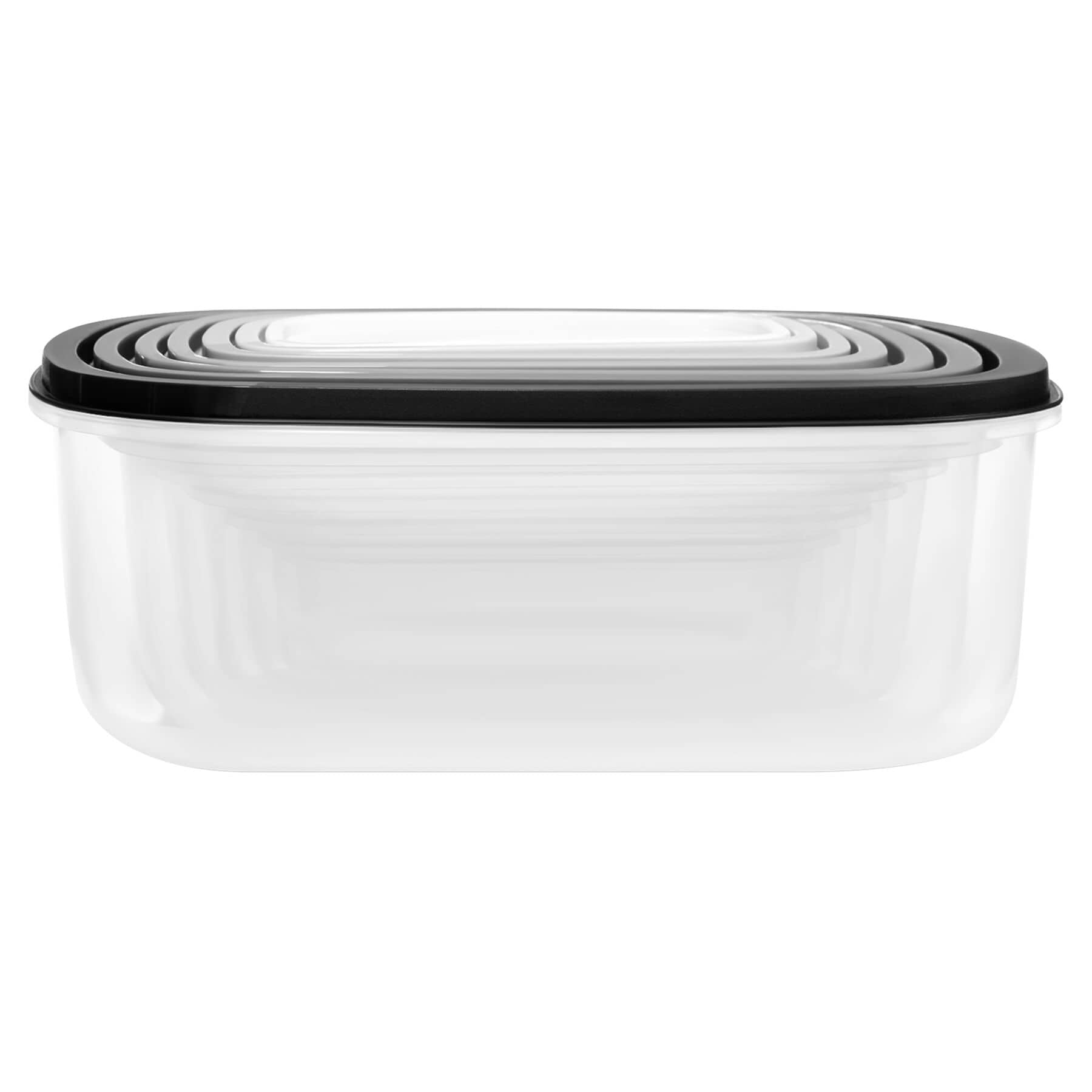 14-Piece Rectangle Plastic Food Storage Set with Lids