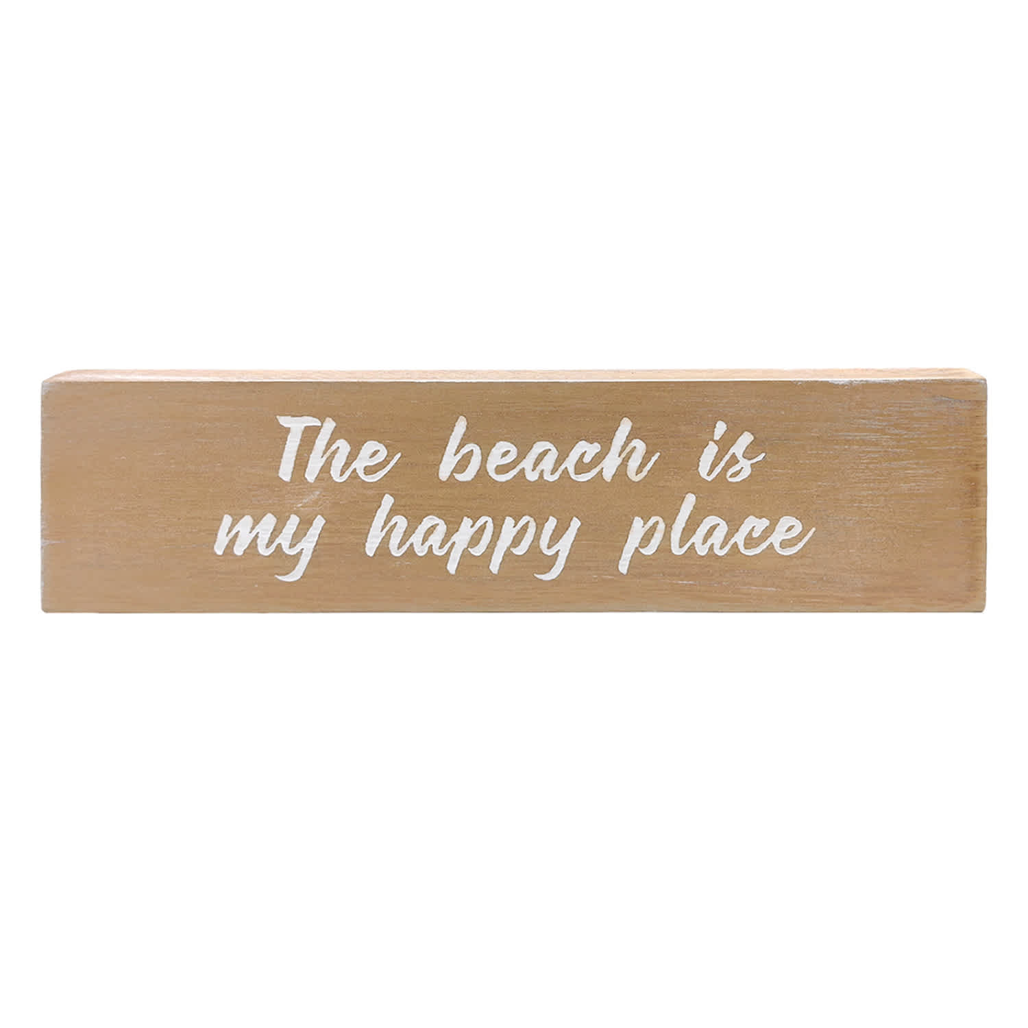 Ty Pennington The Beach Is My Happy Place Sign, 9"
