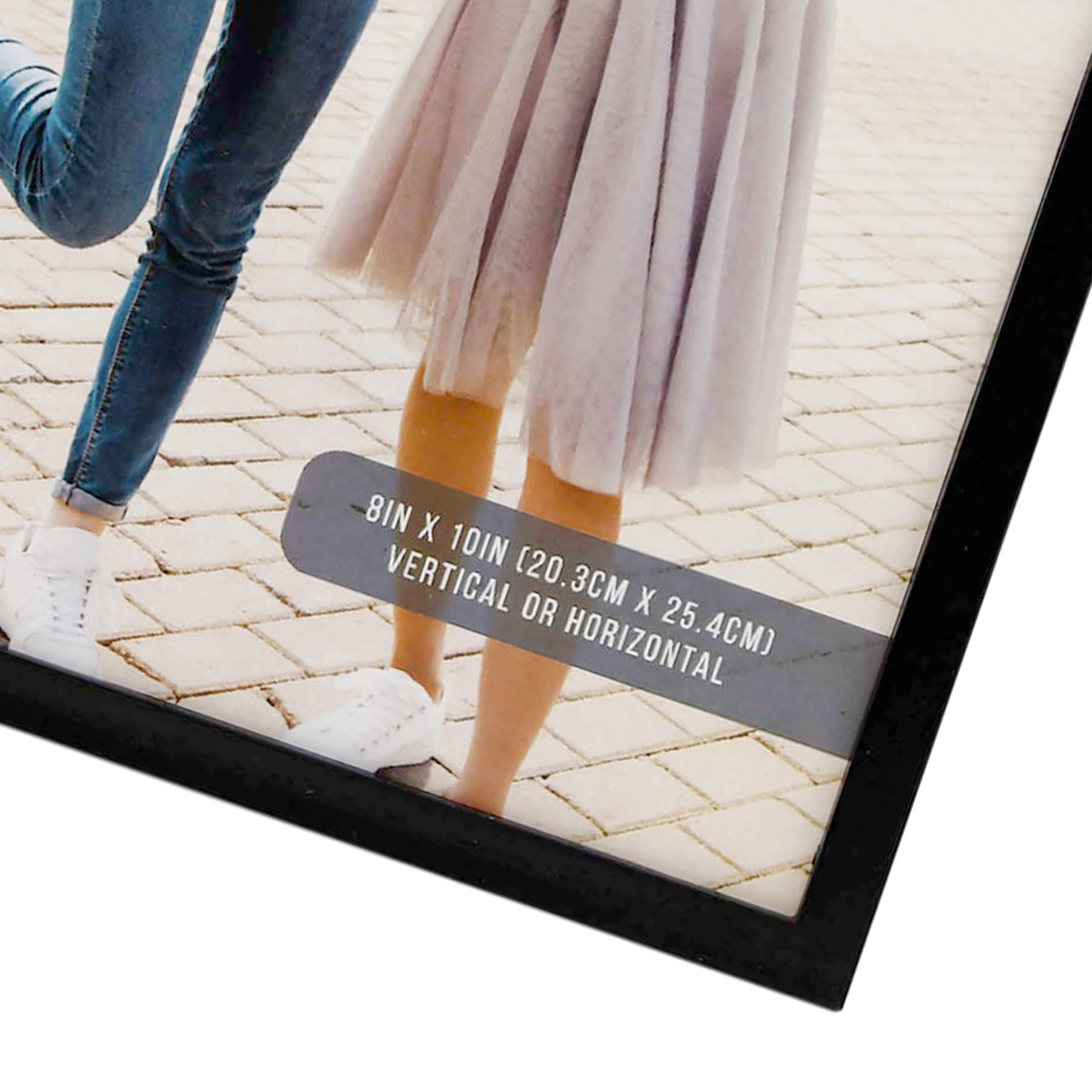 3-Piece Black Peel & Stick Wall Frames, 8x10