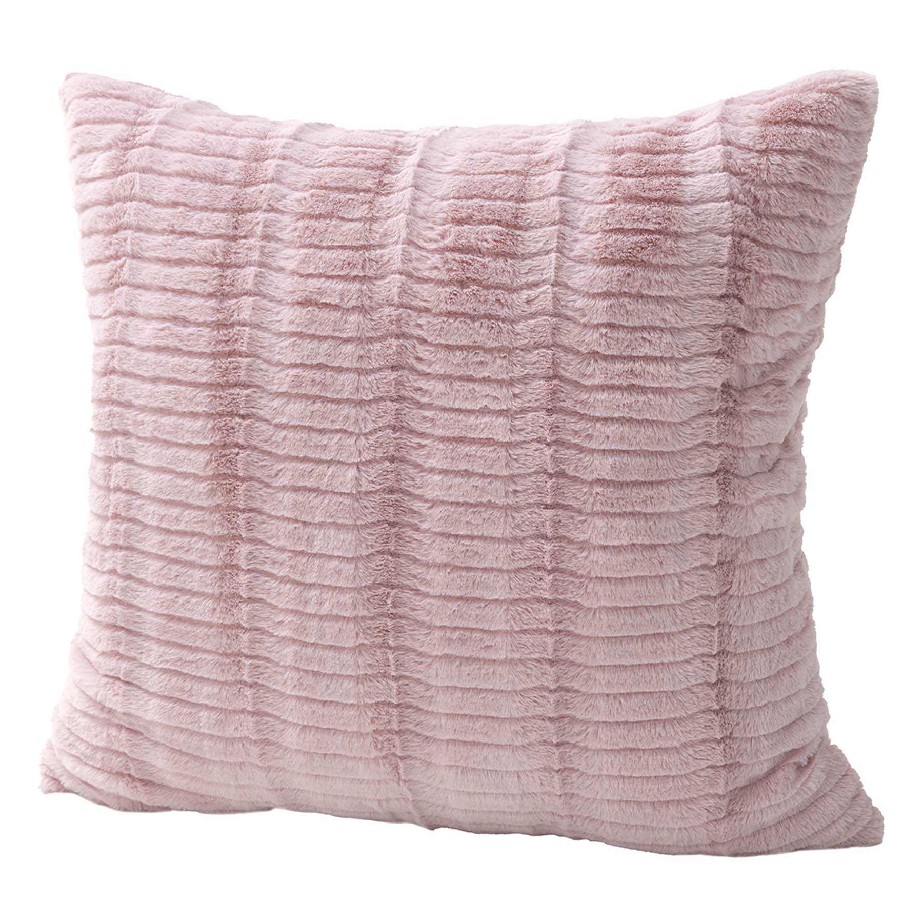 Logan Blush Brush Throw Pillow, 24"
