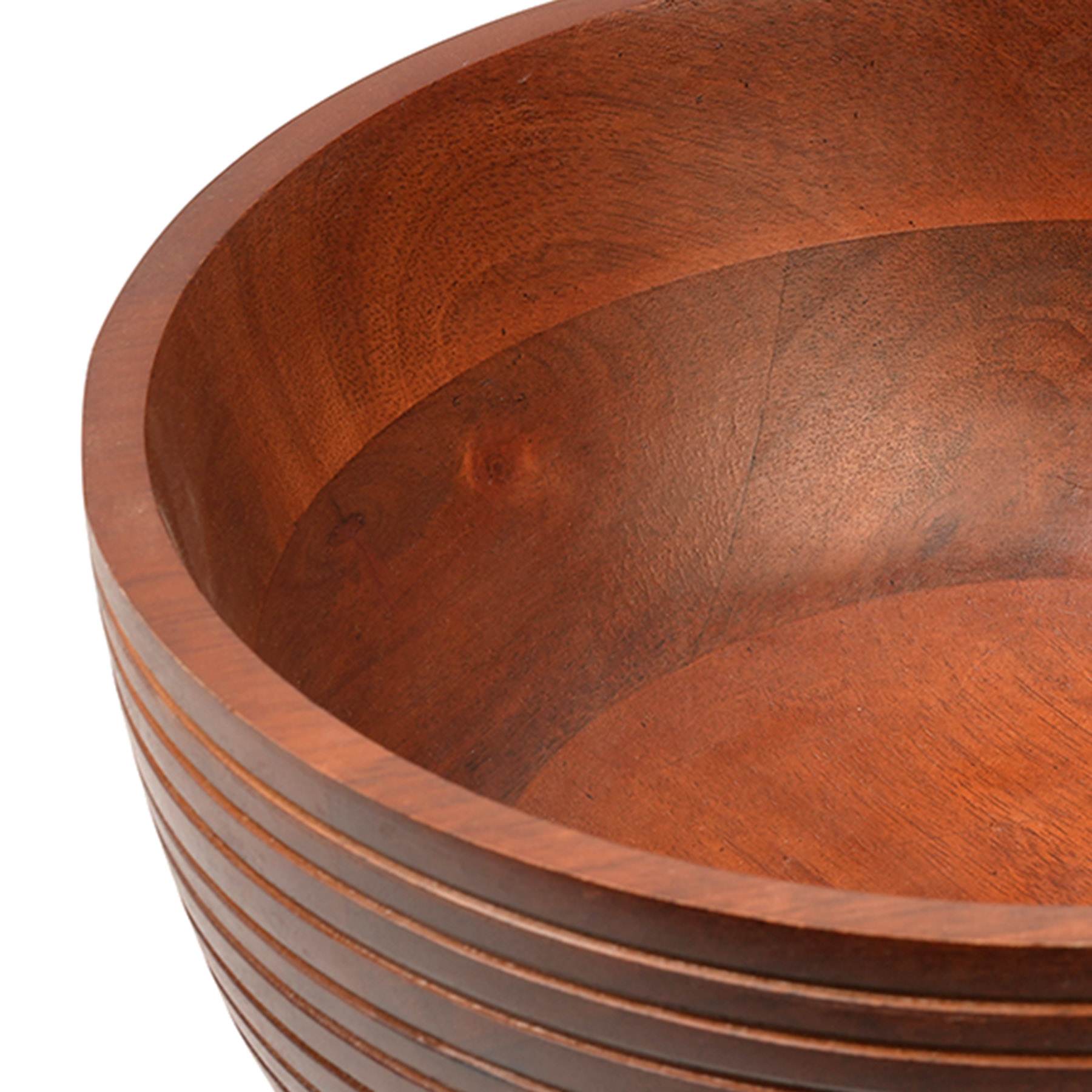 Crosby St. Etched Wood Serving Bowl