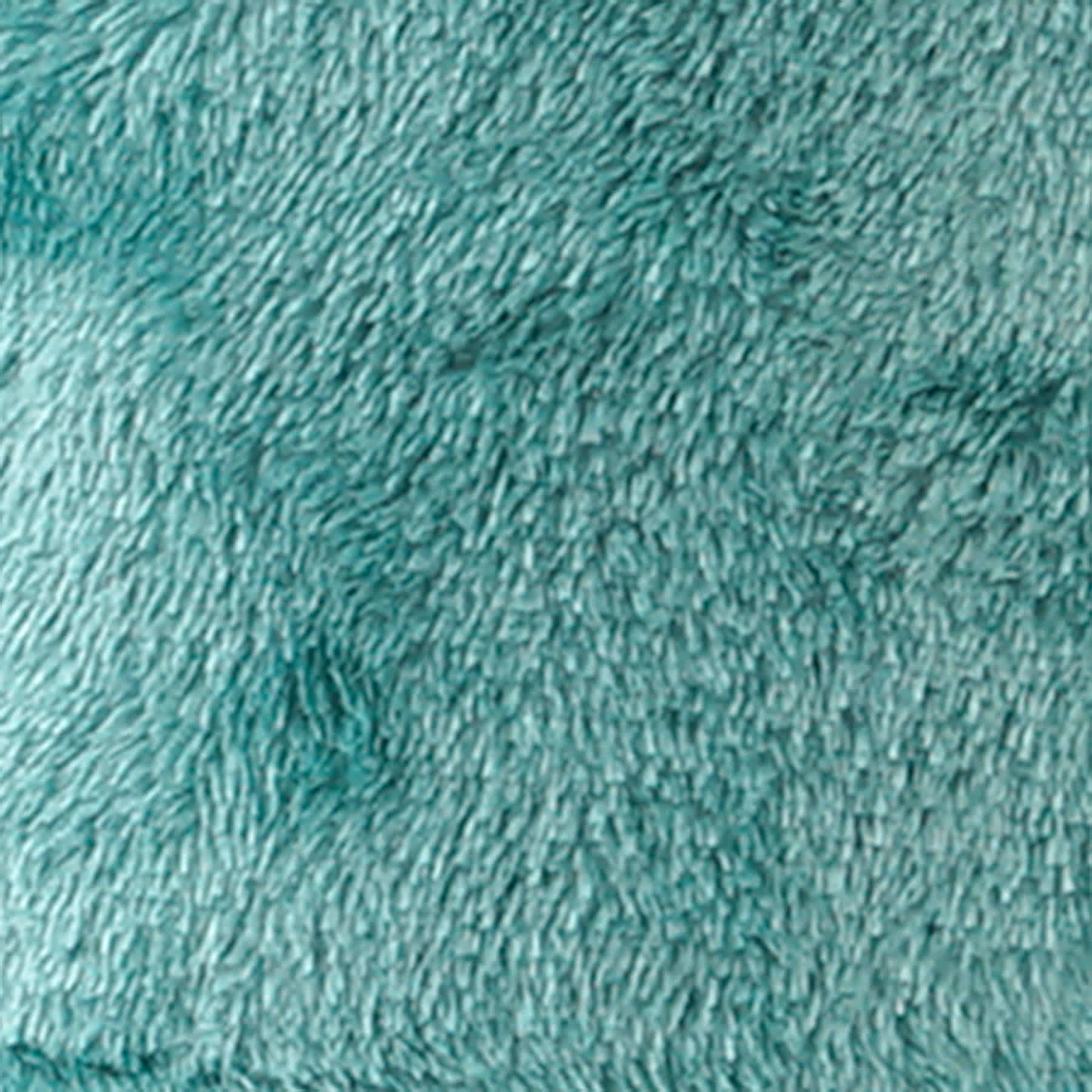 Dark Green Microfiber Plush Throw Blanket, 50x60