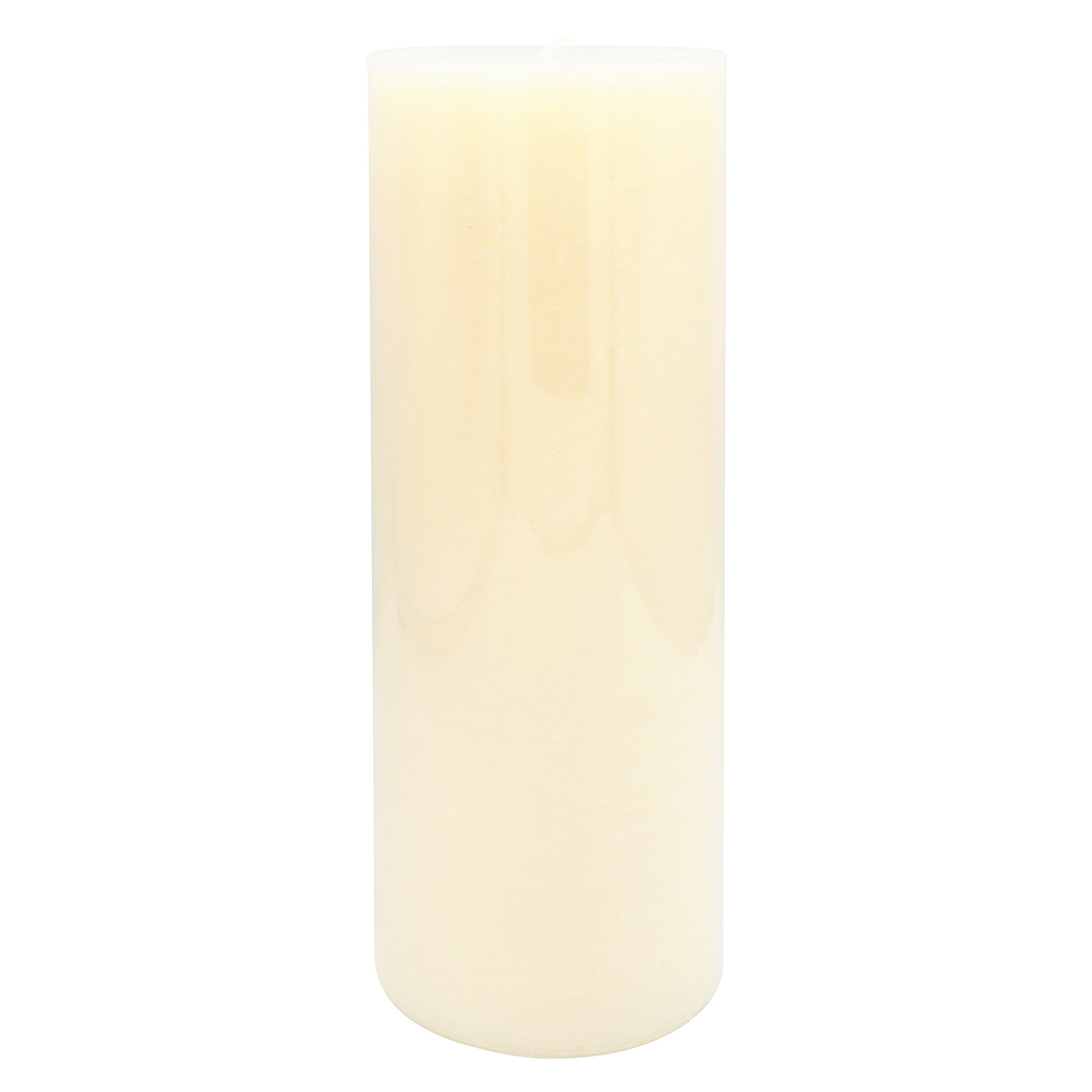 Honeybloom Ivory Unscented Pillar Candle, 4x11