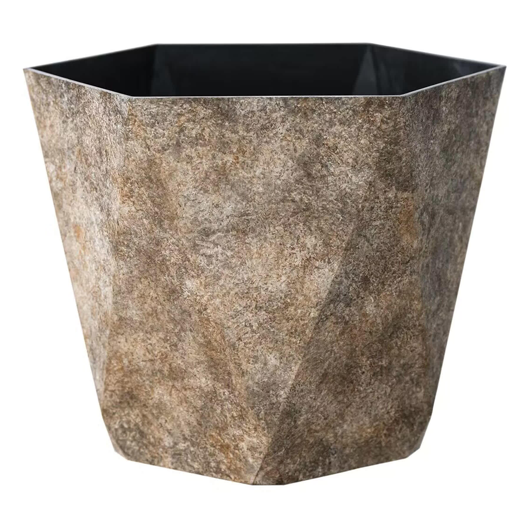 Dark Brown Flagstaff Outdoor Planter, Small