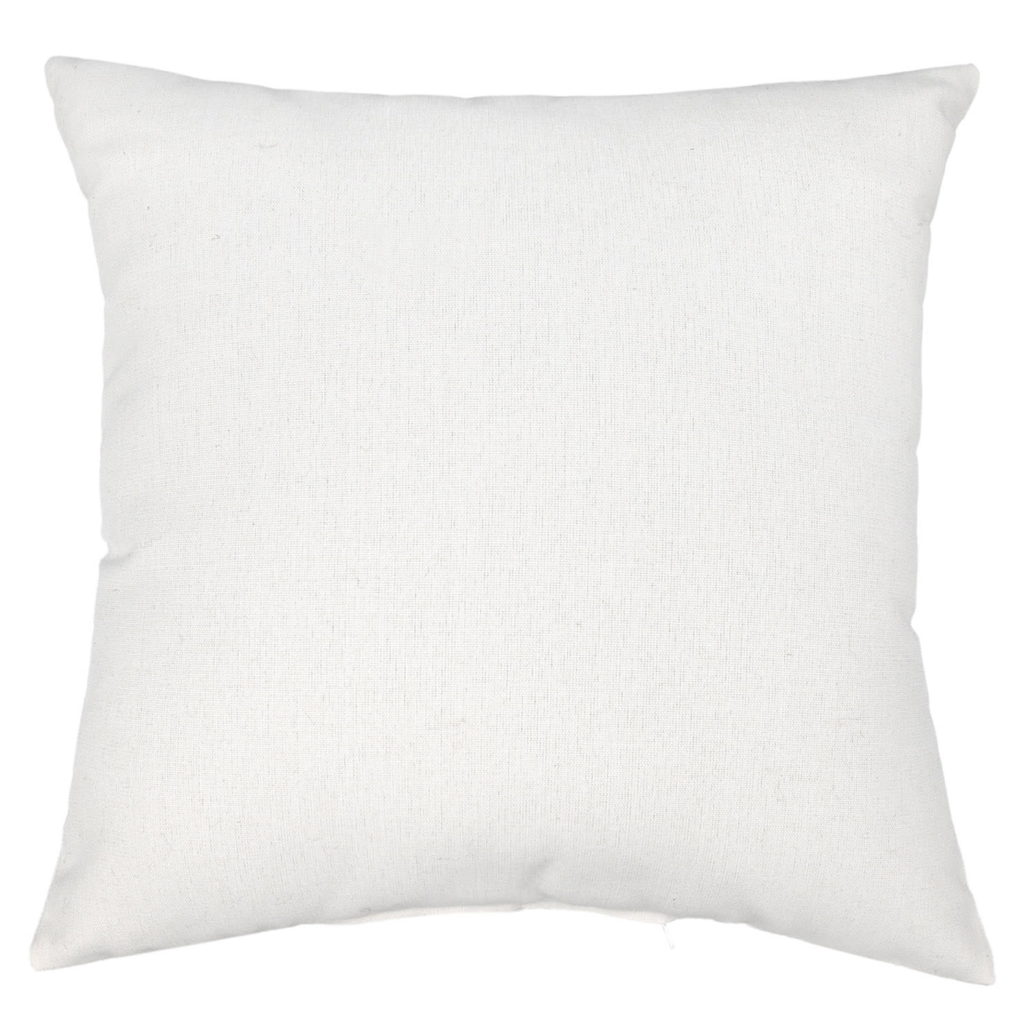 Natural Canvas Oversized Square Outdoor Throw Pillow, 20"