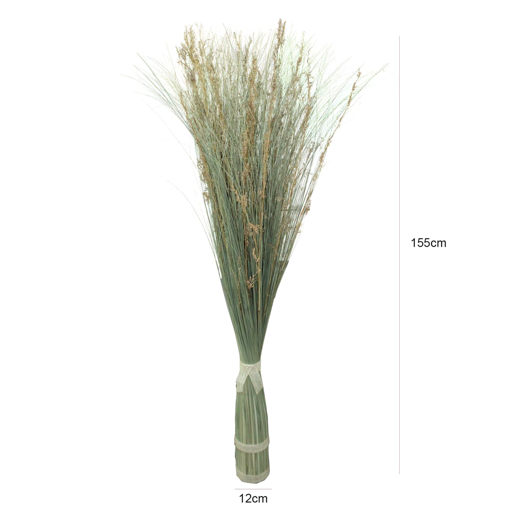 Honeybloom Dried Straw, Pampas & Palm Bundle, 60"